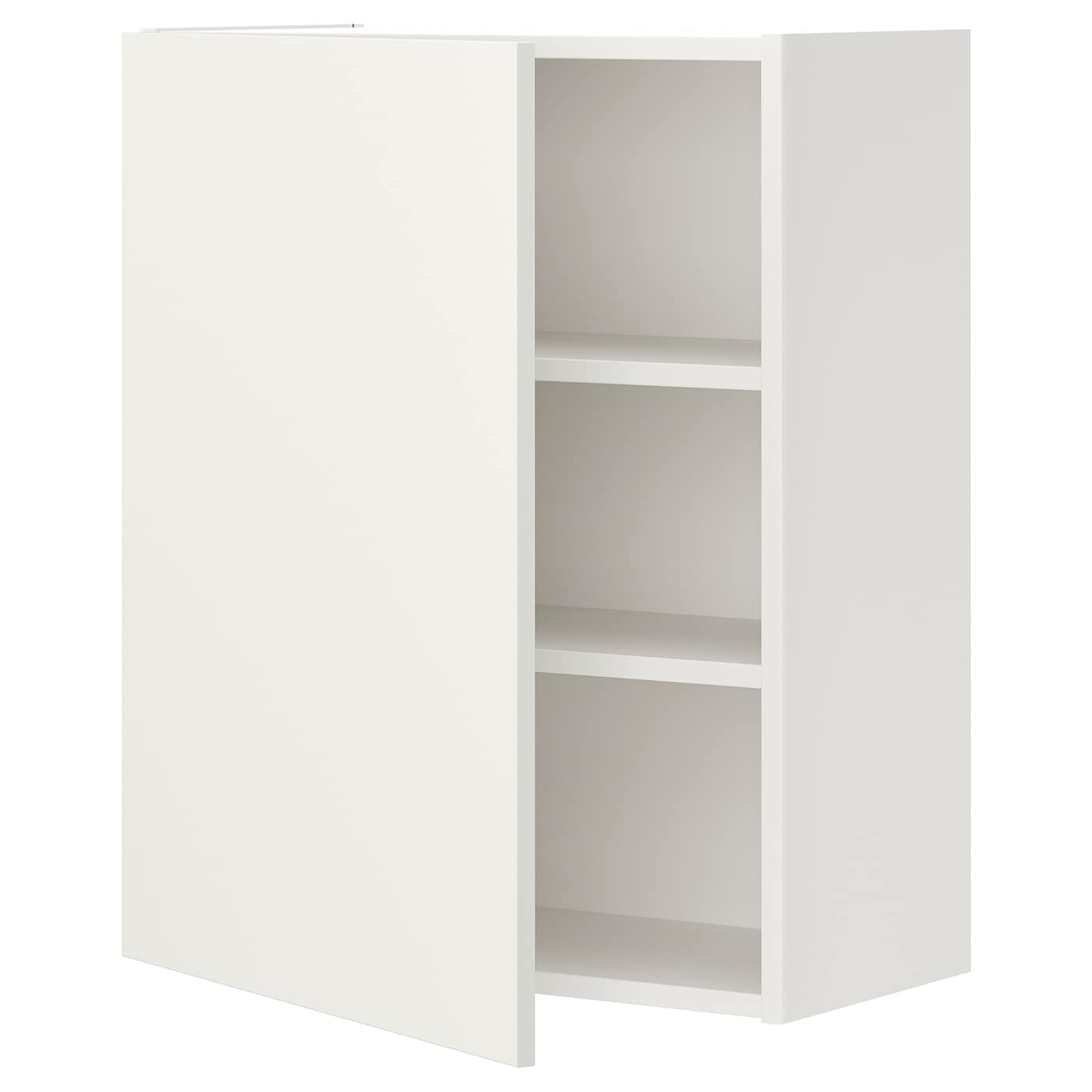 IKEA ENHET szafka wisząca 2półki/drzwi, biały, 60x32x75 cm