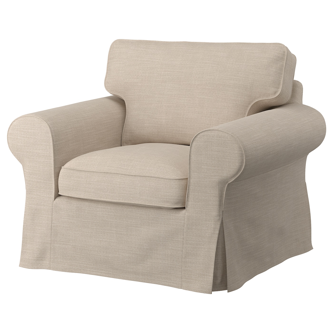 IKEA EKTORP fotel, Hillared beżowy, Szerokość: 104 cm