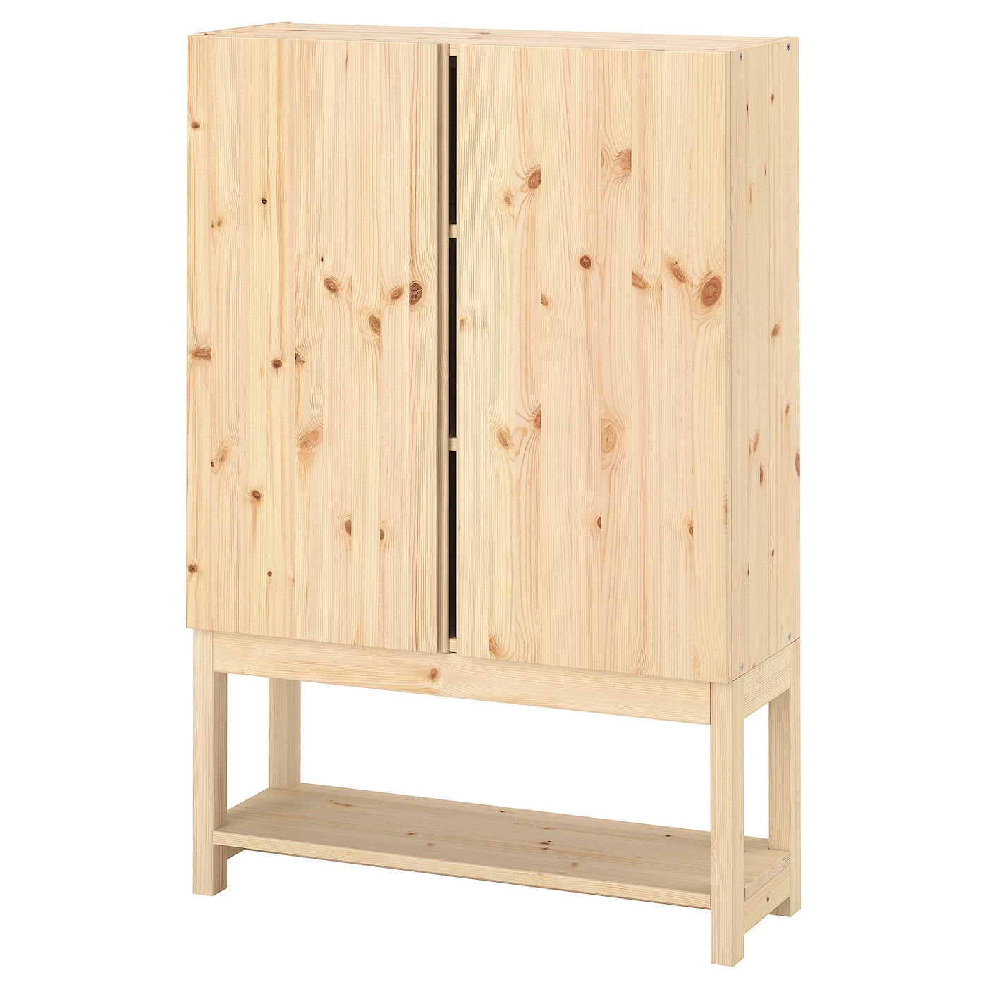 IKEA IVAR regał z szafką, sosna, 80x30x120 cm