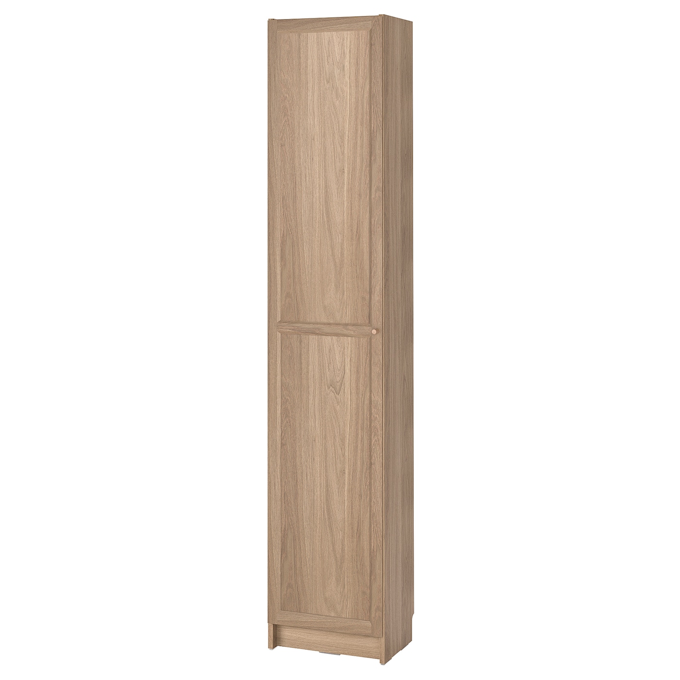 IKEA BILLY / OXBERG regał z drzwiami, imit. dębu, 40x30x202 cm