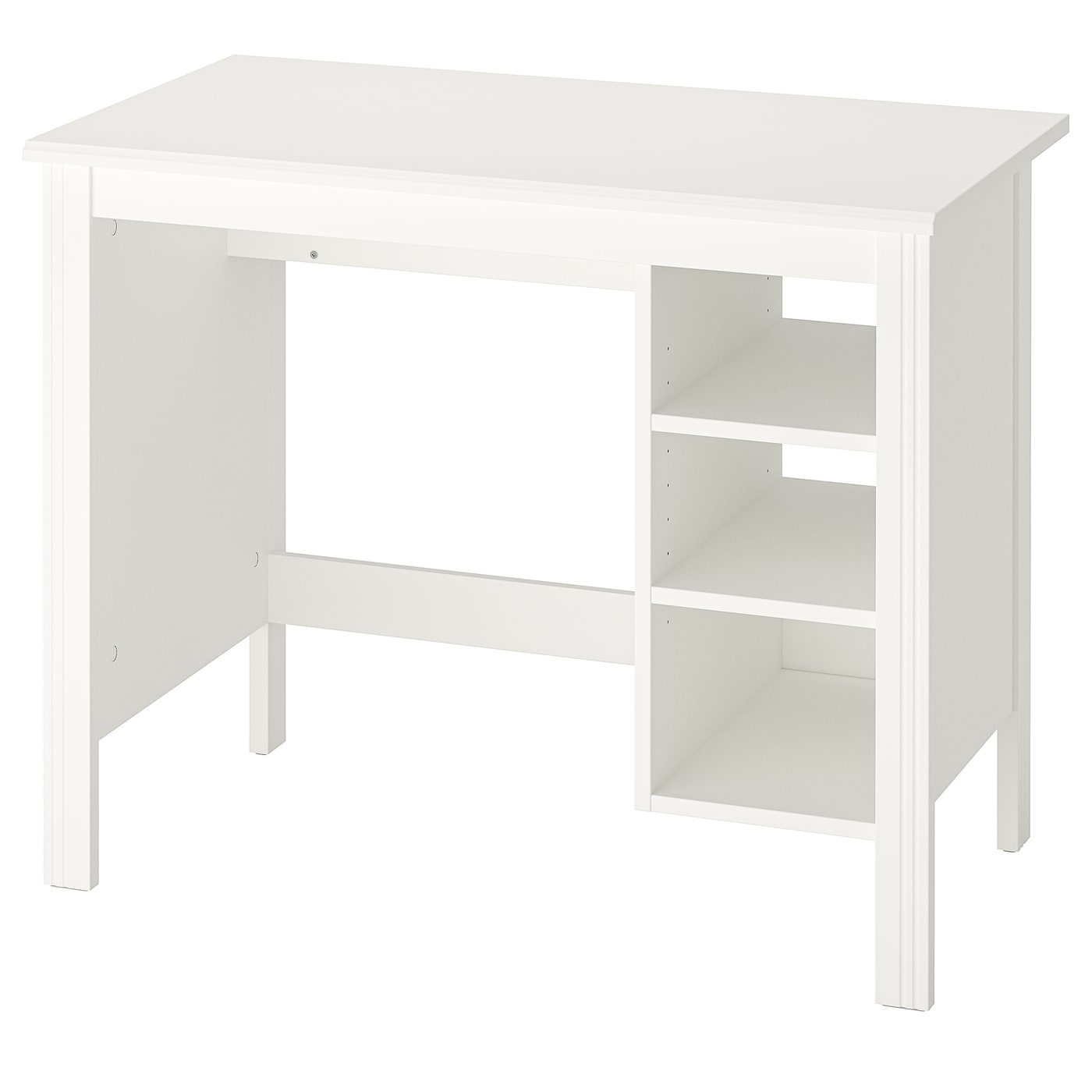 IKEA BRUSALI biurko, biały, 90x52 cm