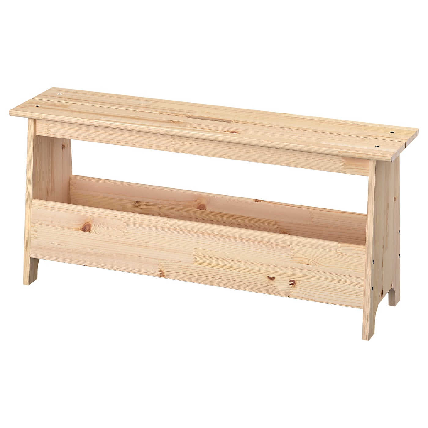 IKEA PERJOHAN ławka ze schowkiem, sosna, 100 cm