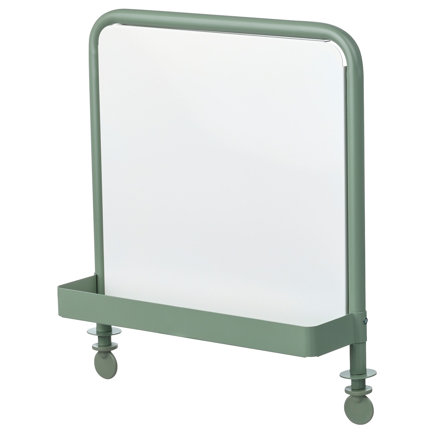 IKEA RELATERA tablica biała/magnetyczna, jasny szarozielony, Szerokość: 37 cm