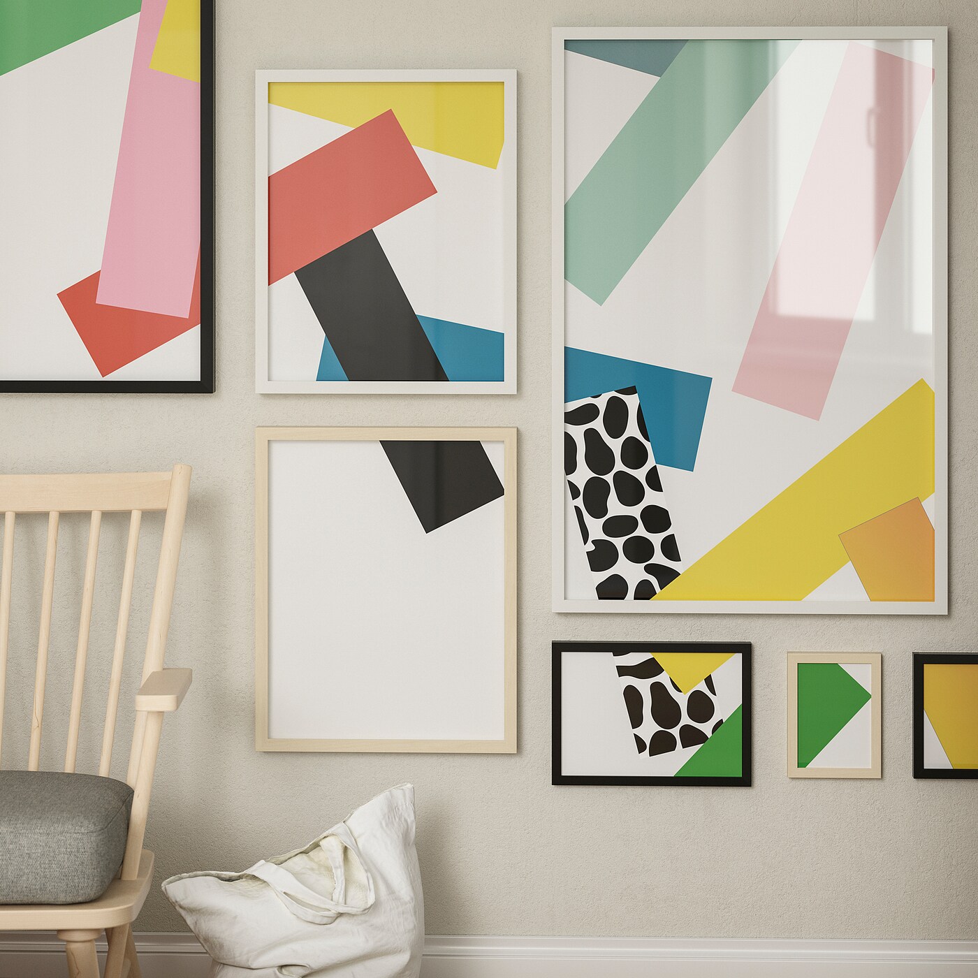 IKEA RÖDALM ramka, imit. brzozy, 40x50 cm