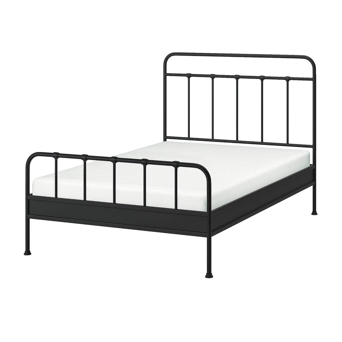 IKEA STJÄRNÖ rama łóżka, antracyt, 140x200 cm