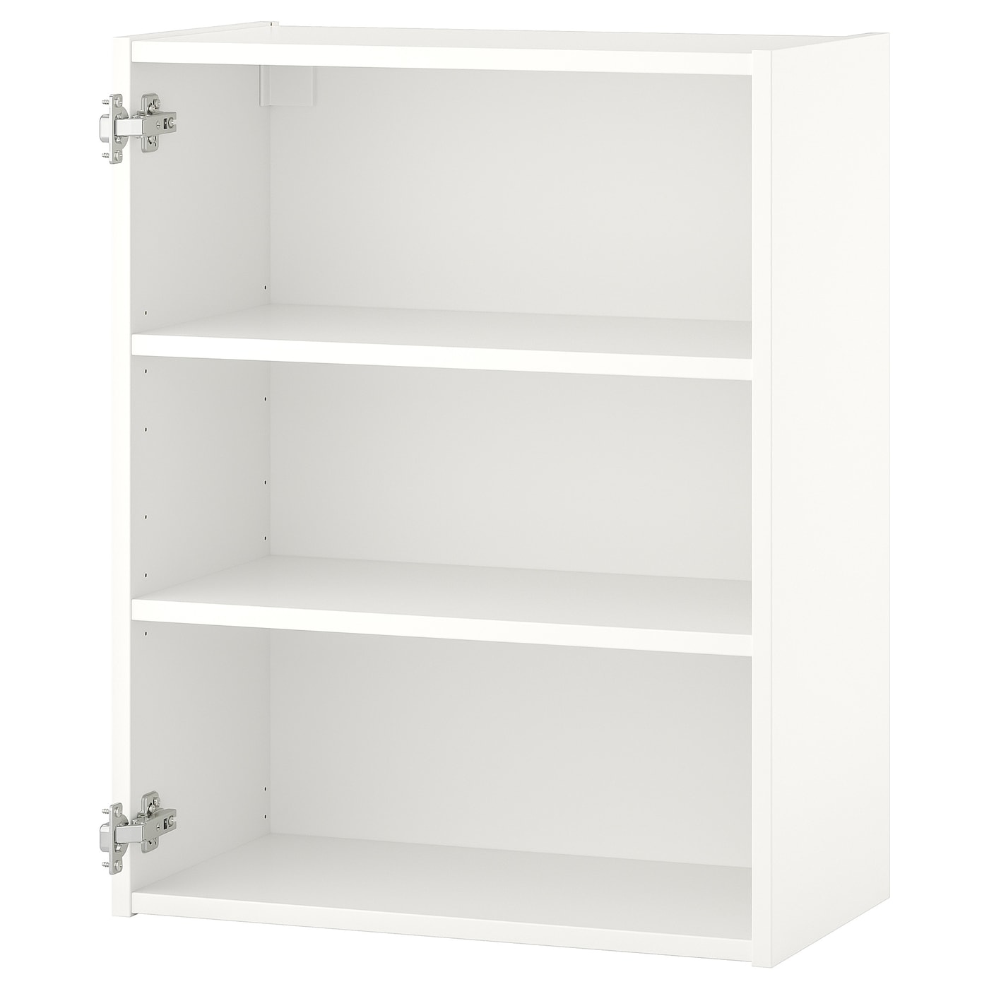 IKEA ENHET szafka wisząca z 2 półkami, biały, 60x30x75 cm
