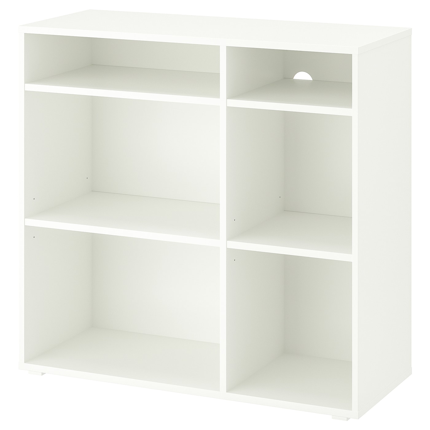 IKEA VIHALS regał 4 półki, biały, 95x37x90 cm