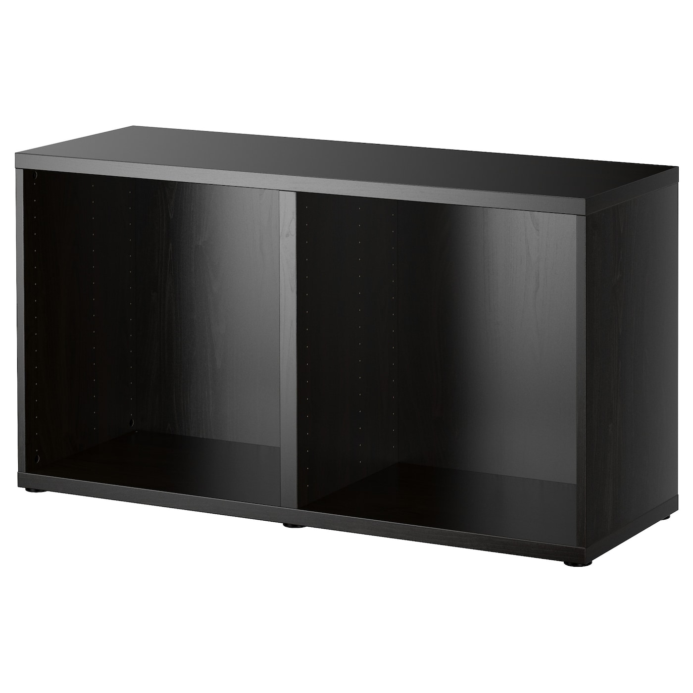 IKEA BESTÅ obudowa, czarnybrąz, 120x40x64 cm