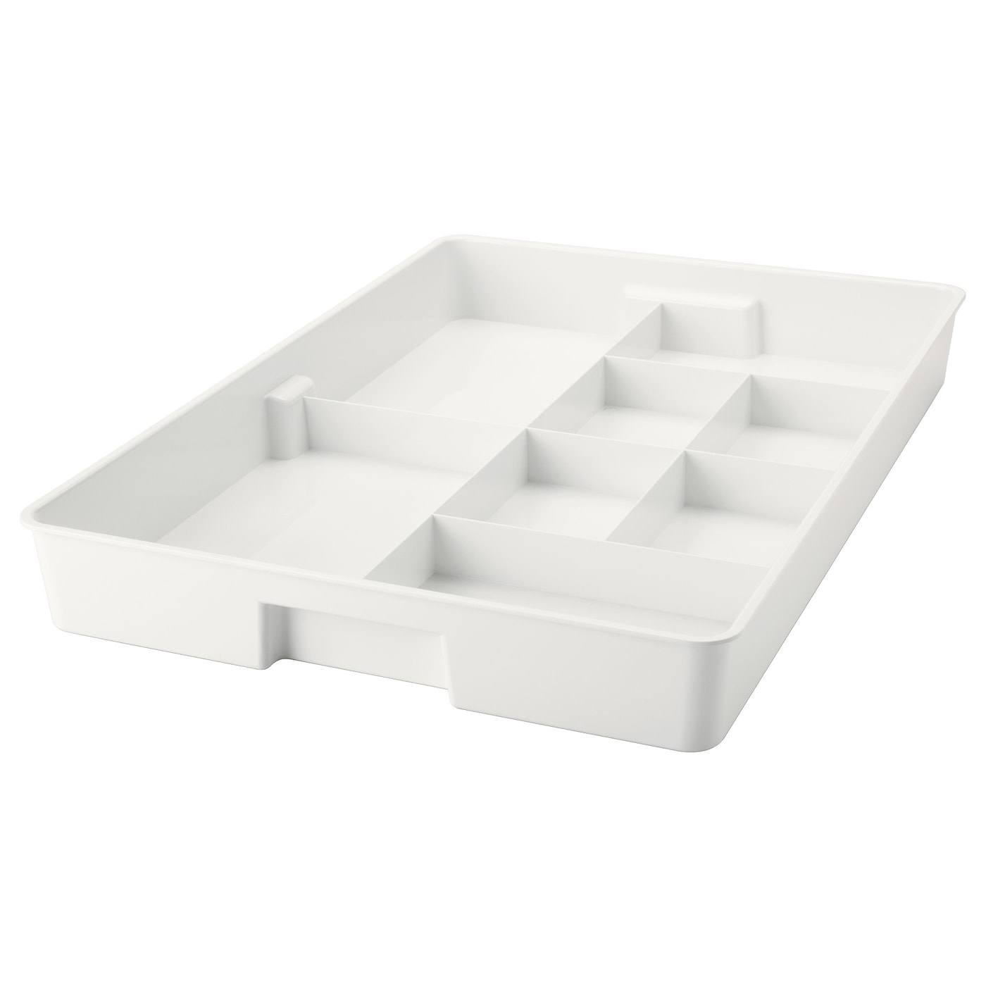 IKEA KUGGIS wkład z 6 przegródkami, biały, Długość: 53 cm