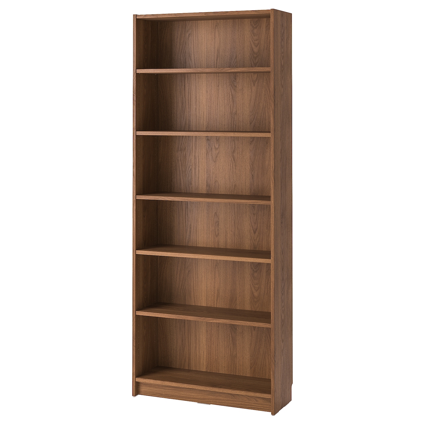 IKEA BILLY regał, brązowy orzech, 80x28x202 cm