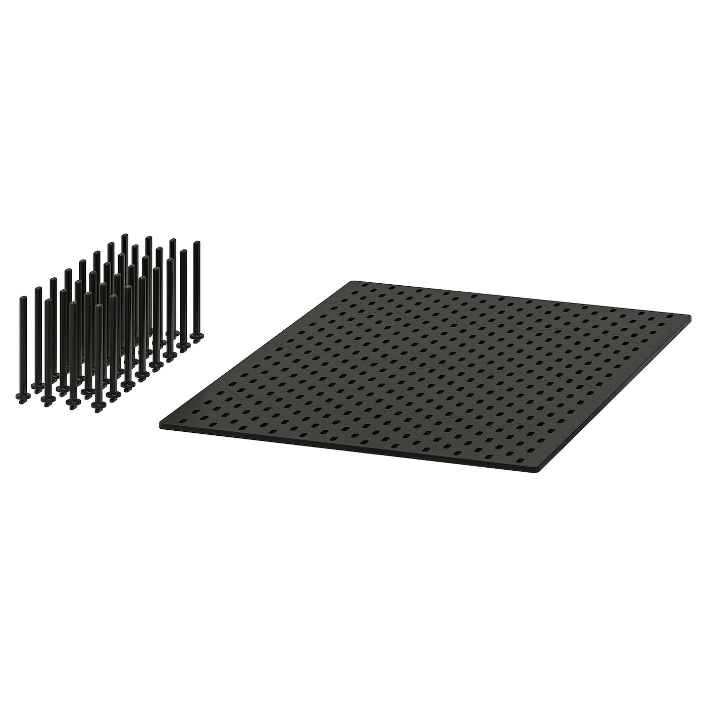 IKEA UPPDATERA organizer szuflady, antracyt, 80 cm