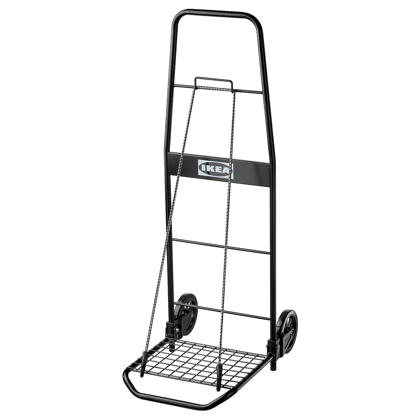 IKEA RULLEBÖR wózek, czarny, Głębokość: 45 cm