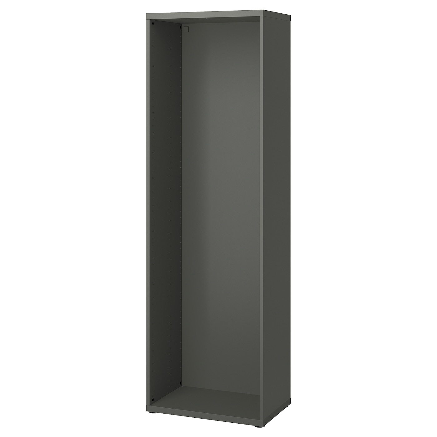 IKEA BESTÅ obudowa, ciemnoszary, 60x40x192 cm