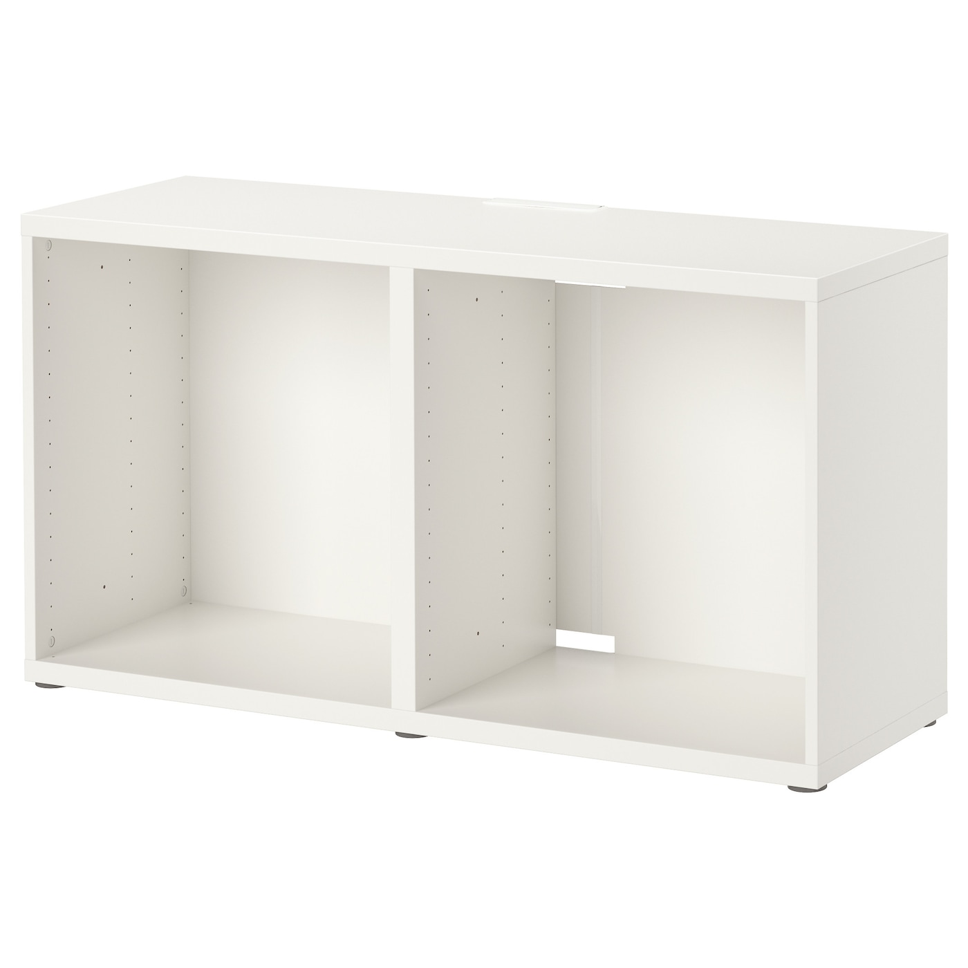 IKEA BESTÅ szafka pod TV, biały, 120x40x64 cm