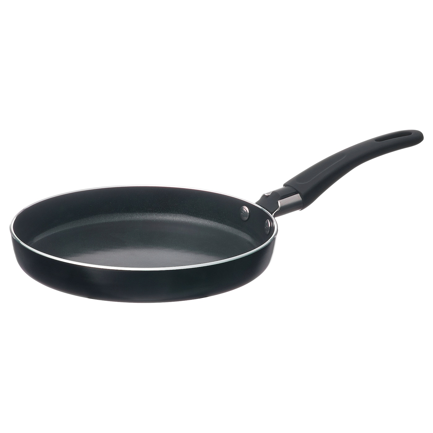 IKEA HEMLAGAD patelnia, powłoka zapobiegająca przywieraniu czarny, 17 cm