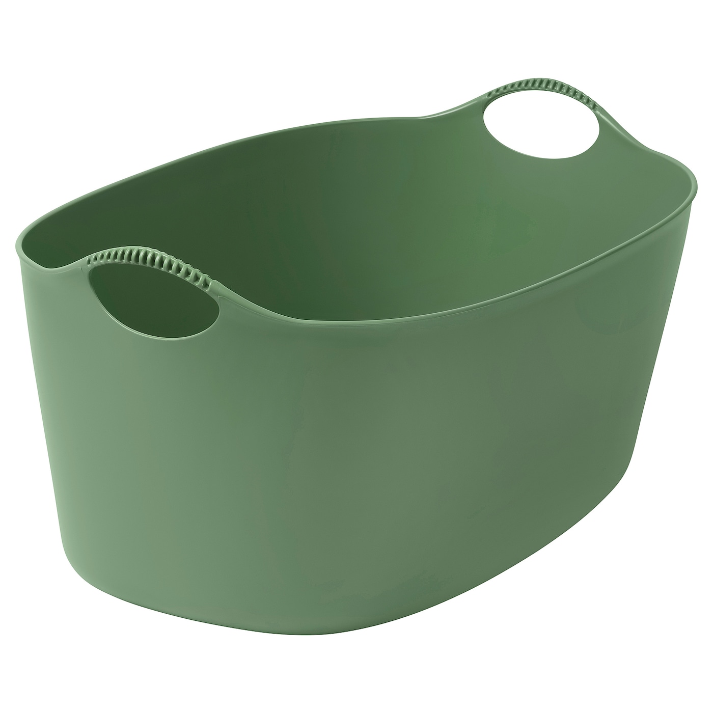 IKEA TORKIS flexi kosz na pranie wew/zew, zielony, 35 l