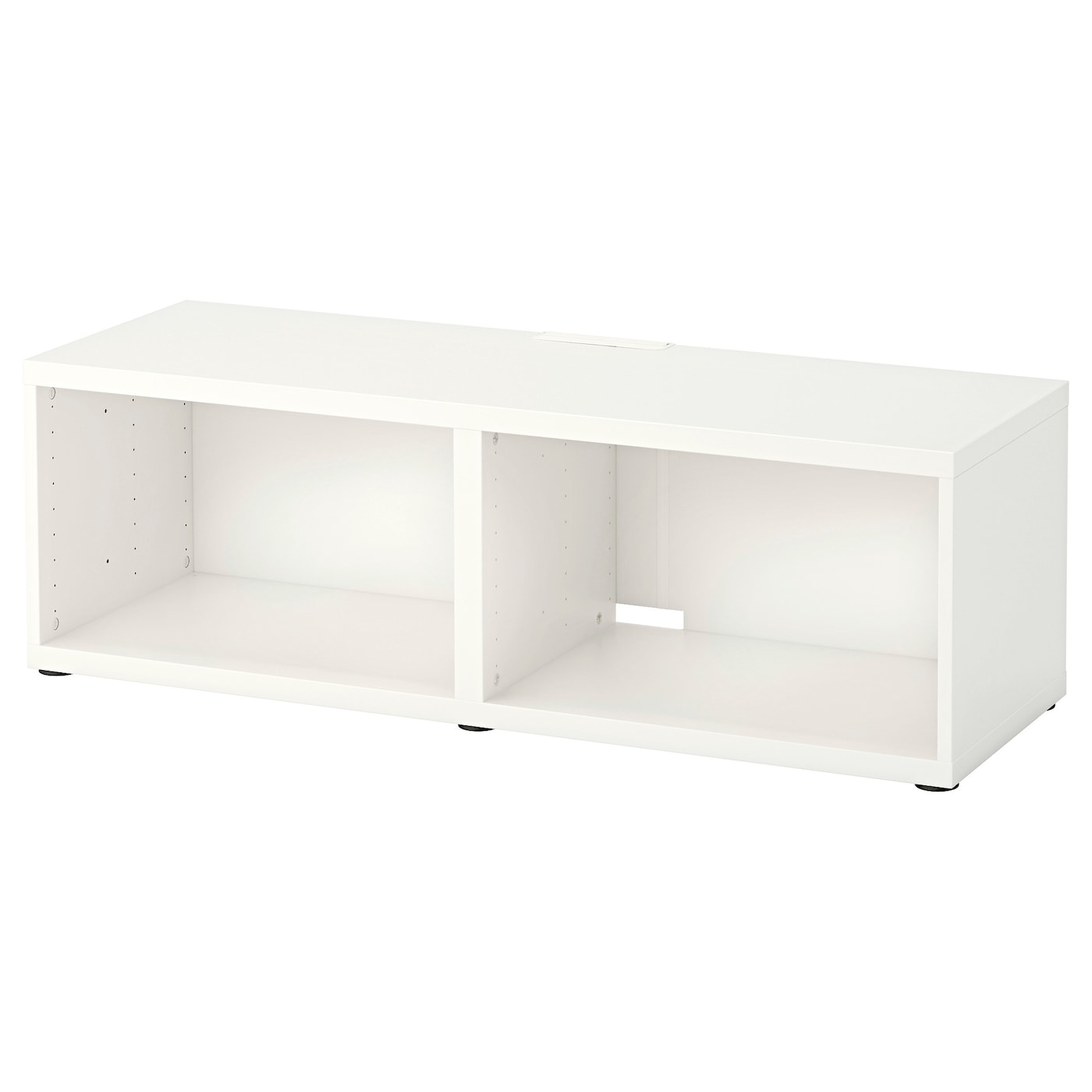 IKEA BESTÅ szafka pod TV, biały, 120x40x38 cm