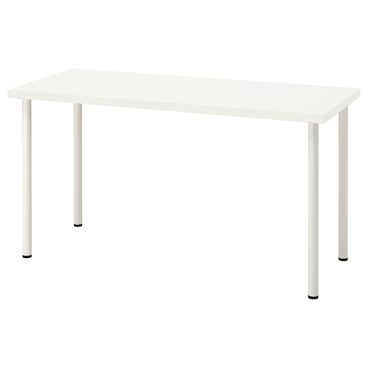IKEA LAGKAPTEN / ADILS biurko, biały, 140x60 cm