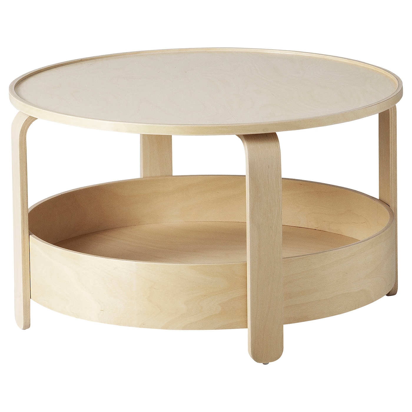 IKEA BORGEBY stolik kawowy, okl brzoz, 70 cm