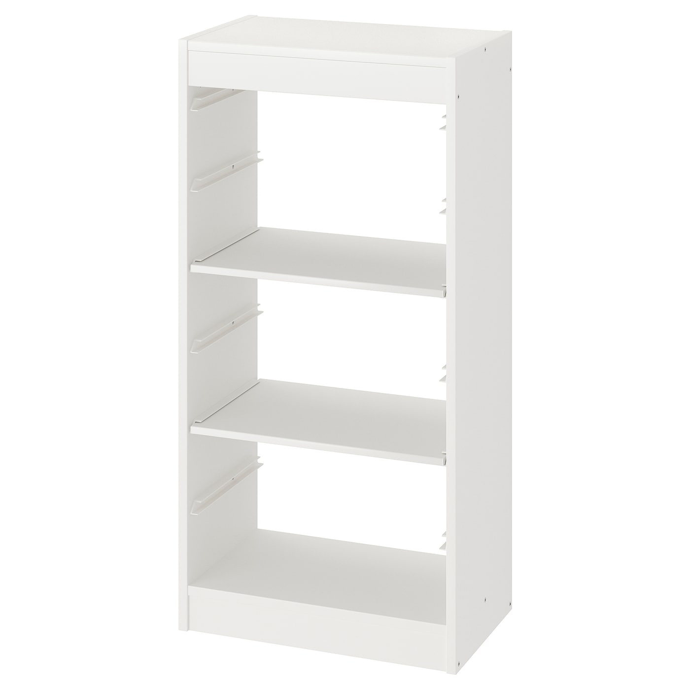 IKEA TROFAST regał z półkami, biały, 46x30x94 cm