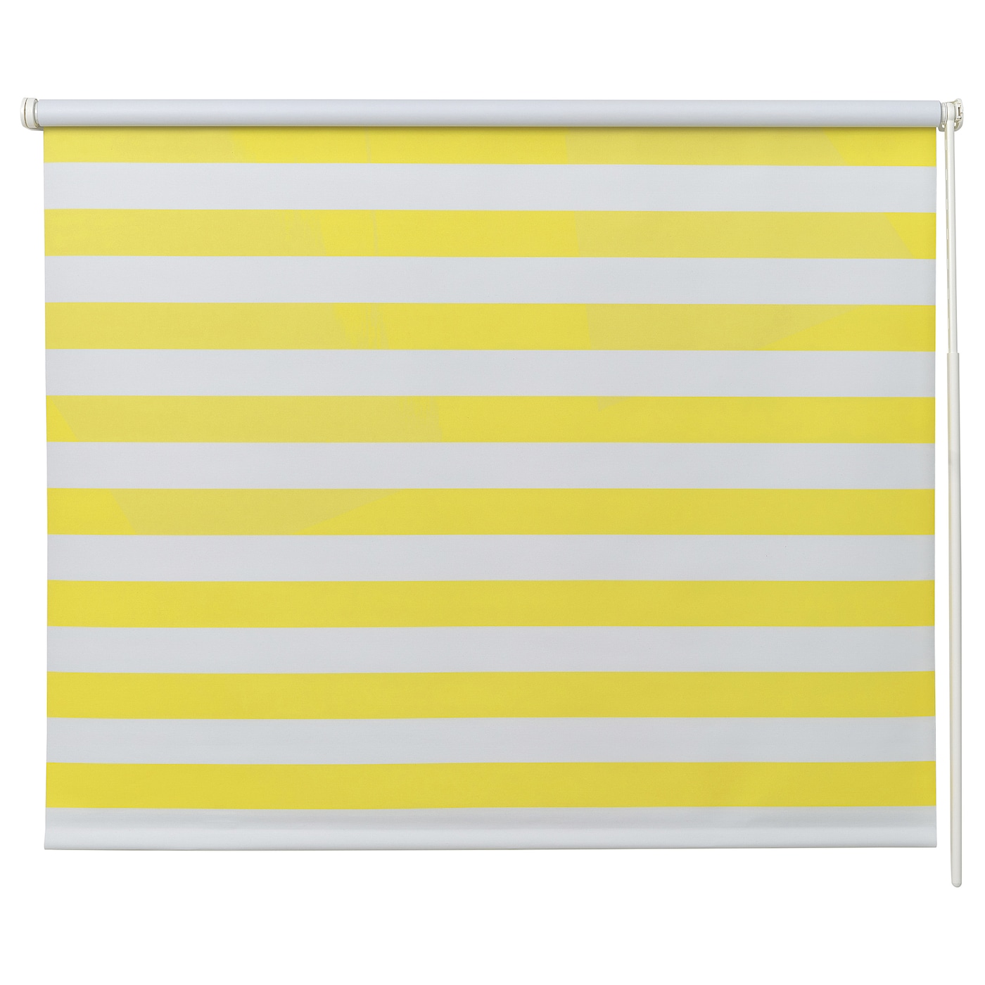 IKEA FRIDANS roleta zaciemniająca, biały żółty/w paski, 120x195 cm