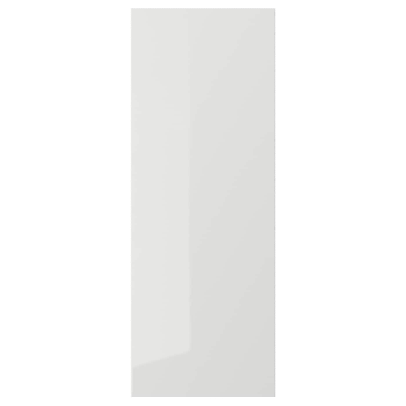 IKEA RINGHULT drzwi, połysk jasnoszary, 30x80 cm