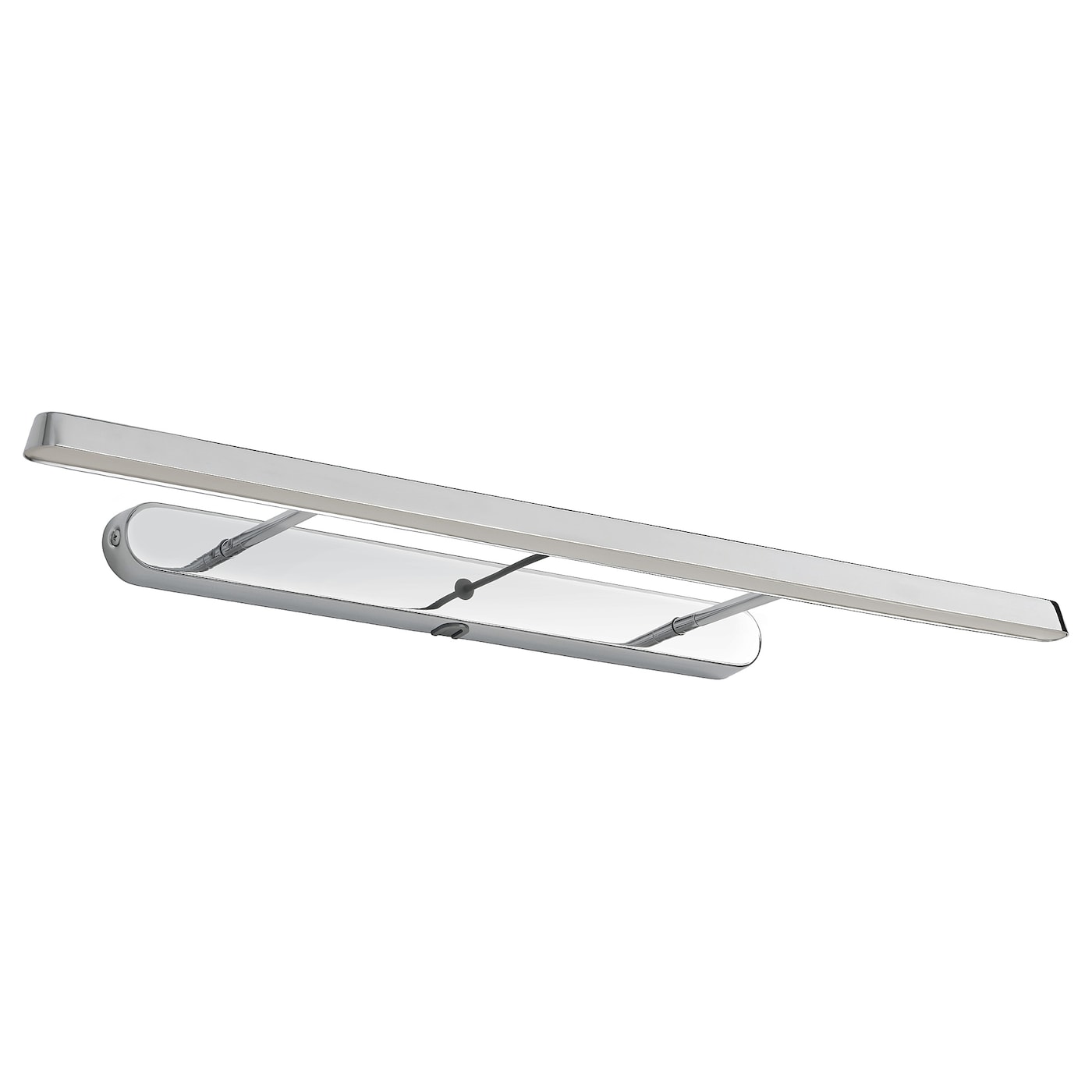 IKEA FLASKPOST oświetlenie szafki/ścienne LED, chrom, 56 cm