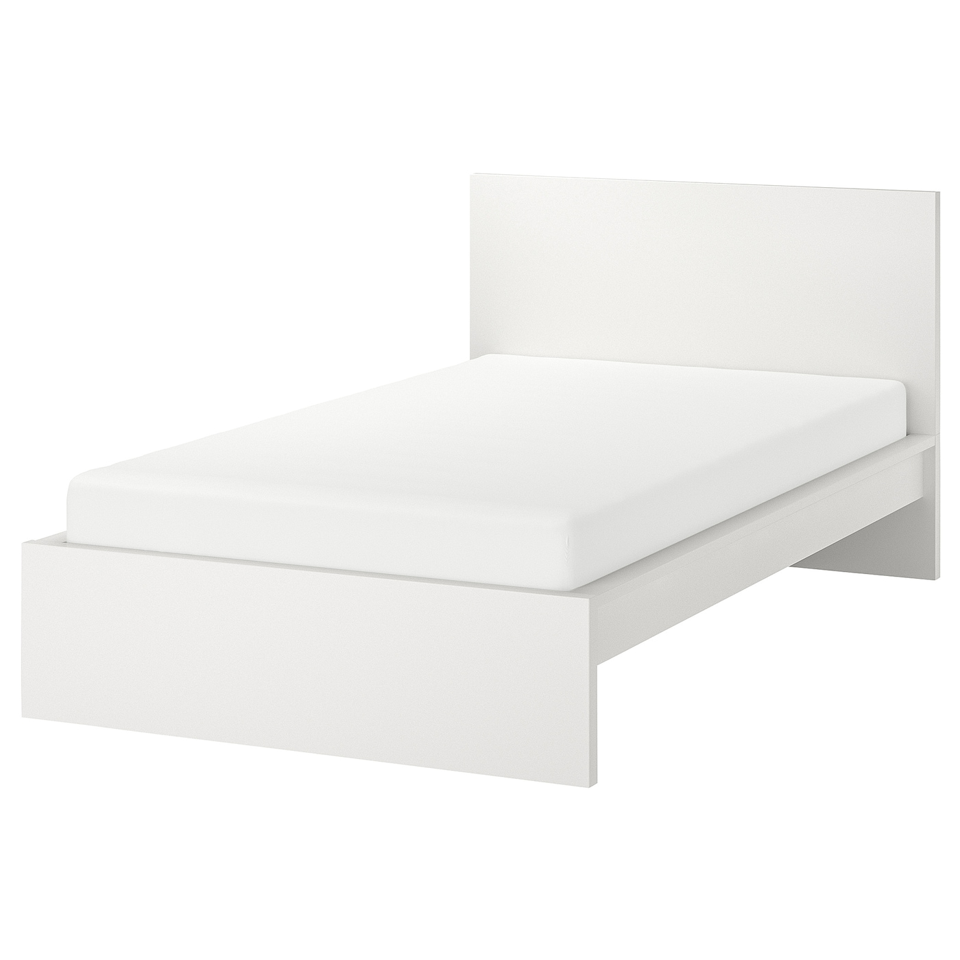 IKEA MALM rama łóżka, wysoka, biały, 120x200 cm