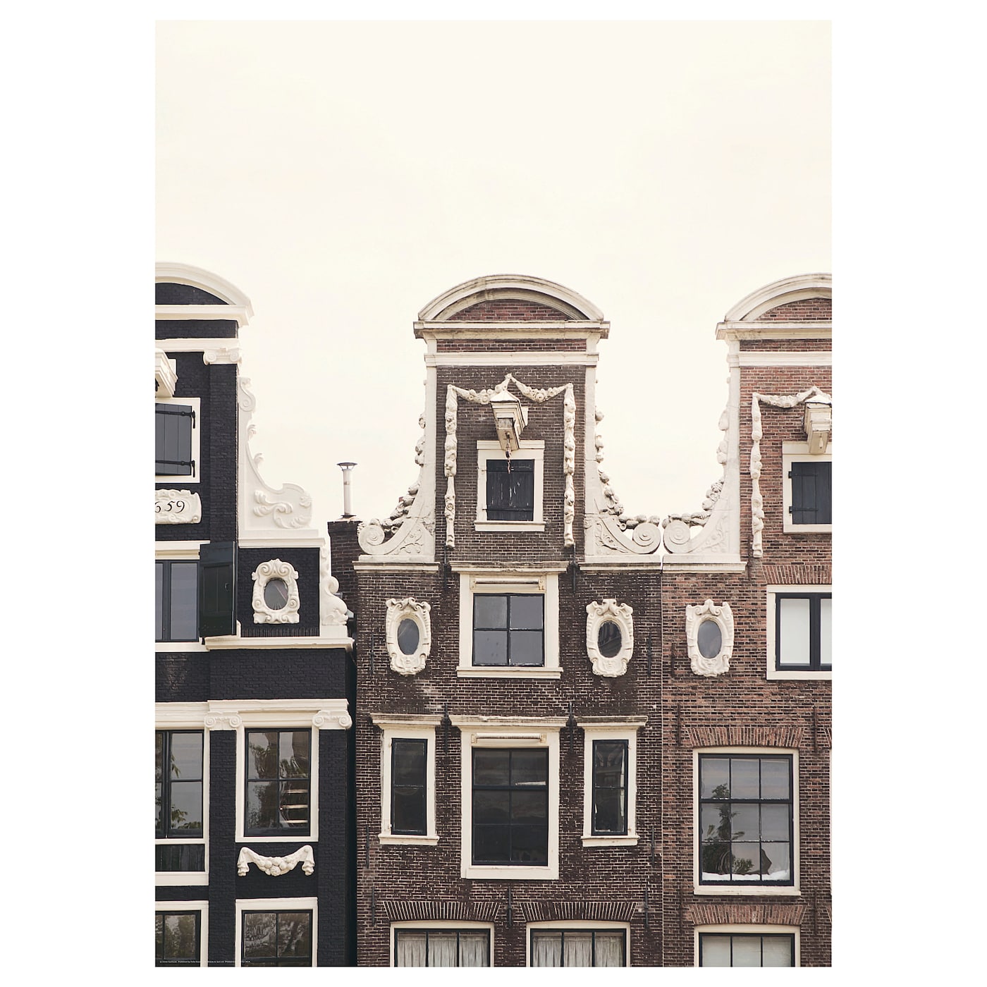IKEA BILD Plakat, Amsterdam II, 50x70 cm