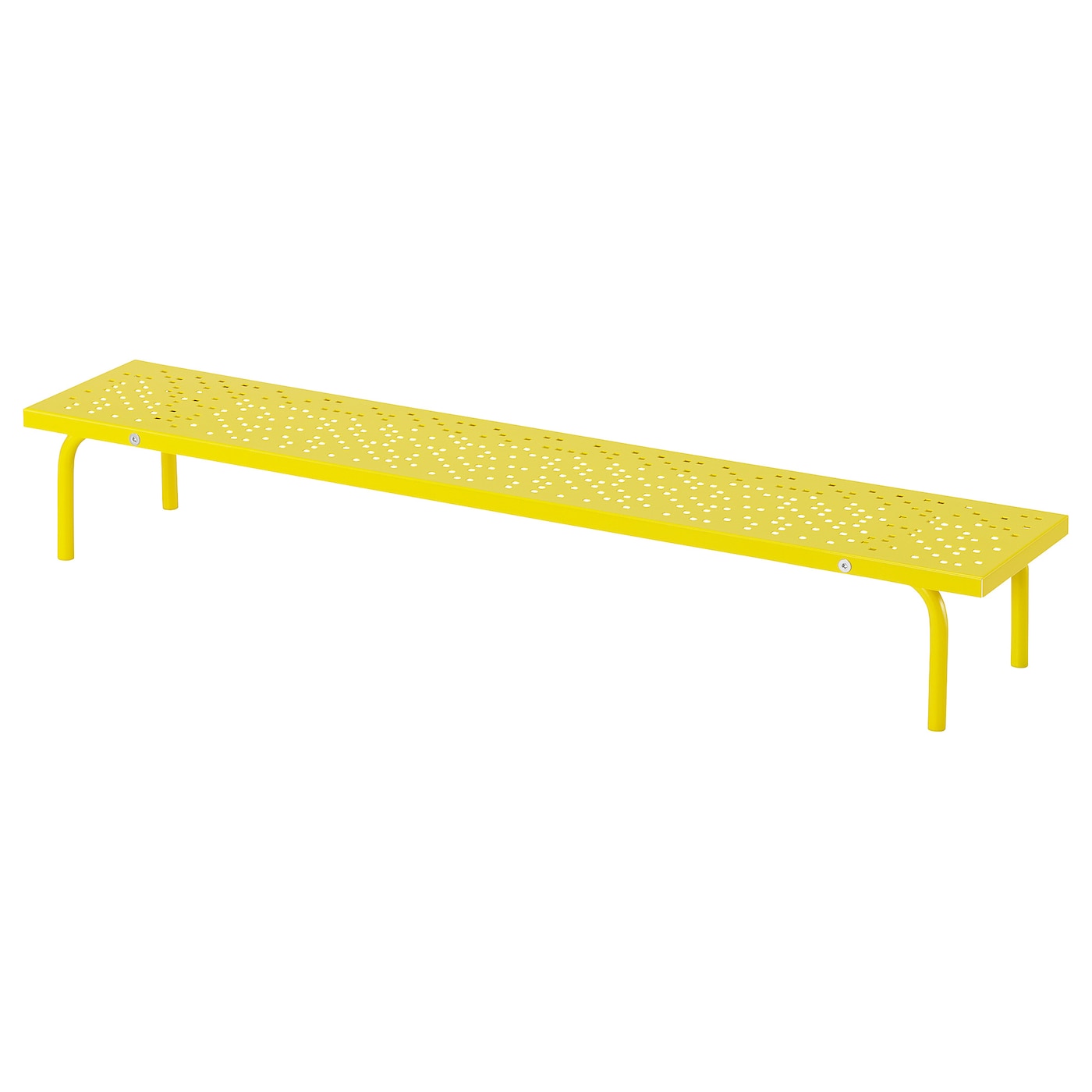 IKEA LÅNESPELARE podstawka pod monitor, jaskrawożółty, 97x19 cm