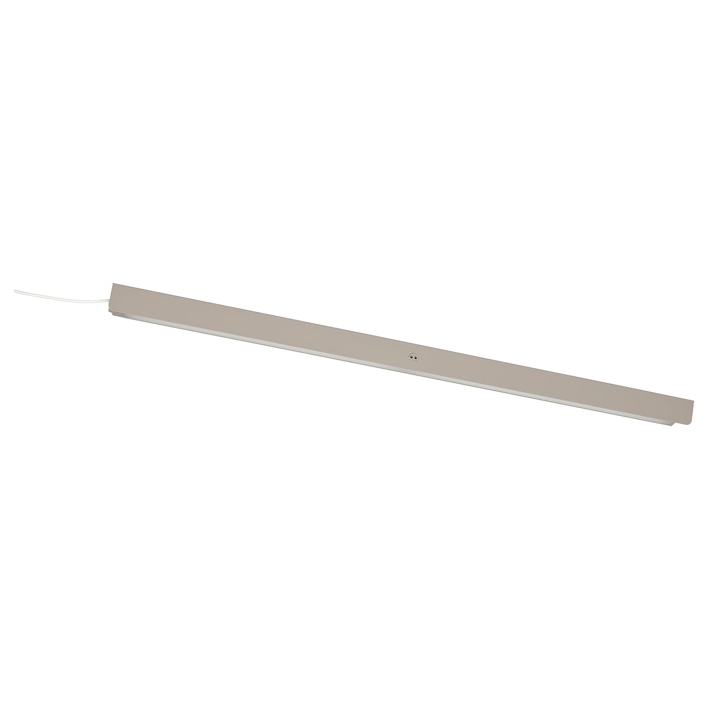 IKEA ÖVERSIDAN listwa LED z czujnikiem do szafy, można przyciemniać szarobeżowy, 71 cm