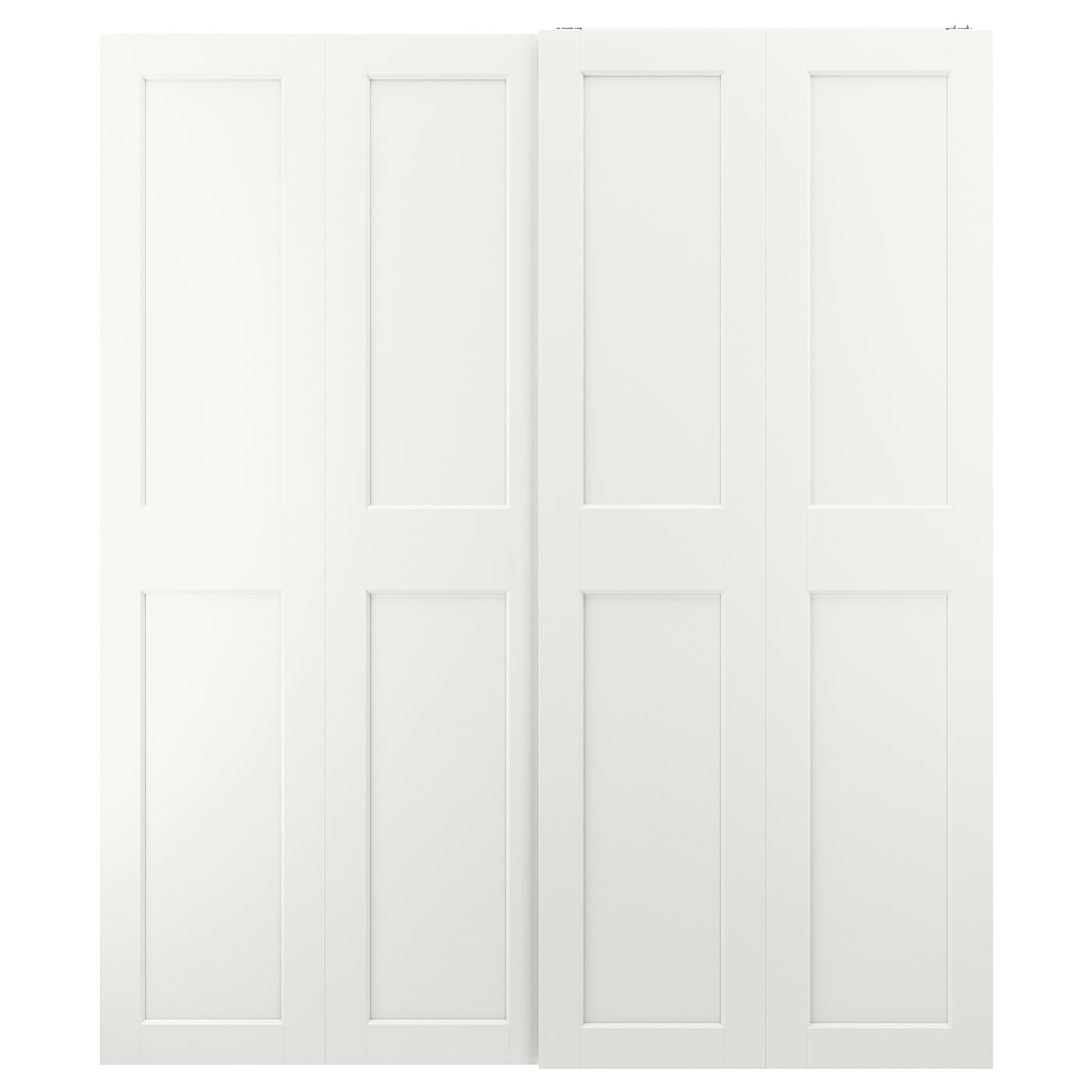 IKEA GRIMO Drzwi przesuwne, biały, 200x236 cm