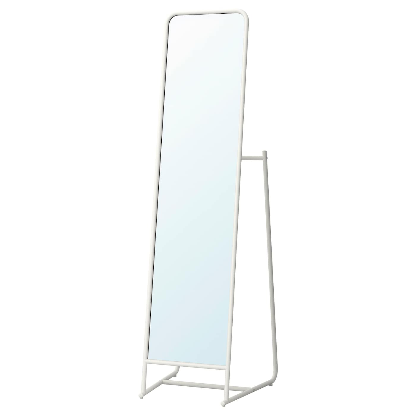 IKEA KNAPPER lustro stojące, biały, 48x160 cm