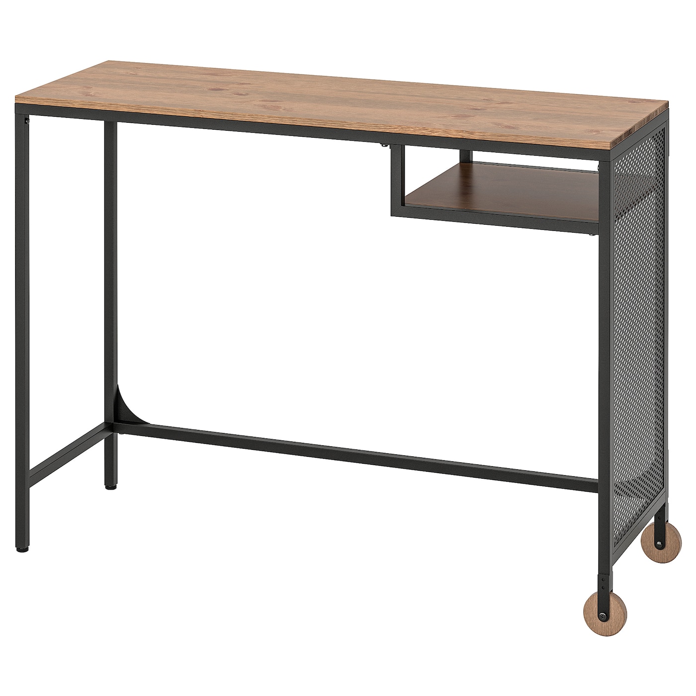 IKEA FJÄLLBO stolik na laptop, czarny, 100x36 cm