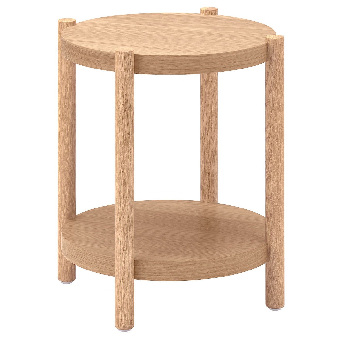 IKEA LISTERBY stolik, okl dęb, 50 cm