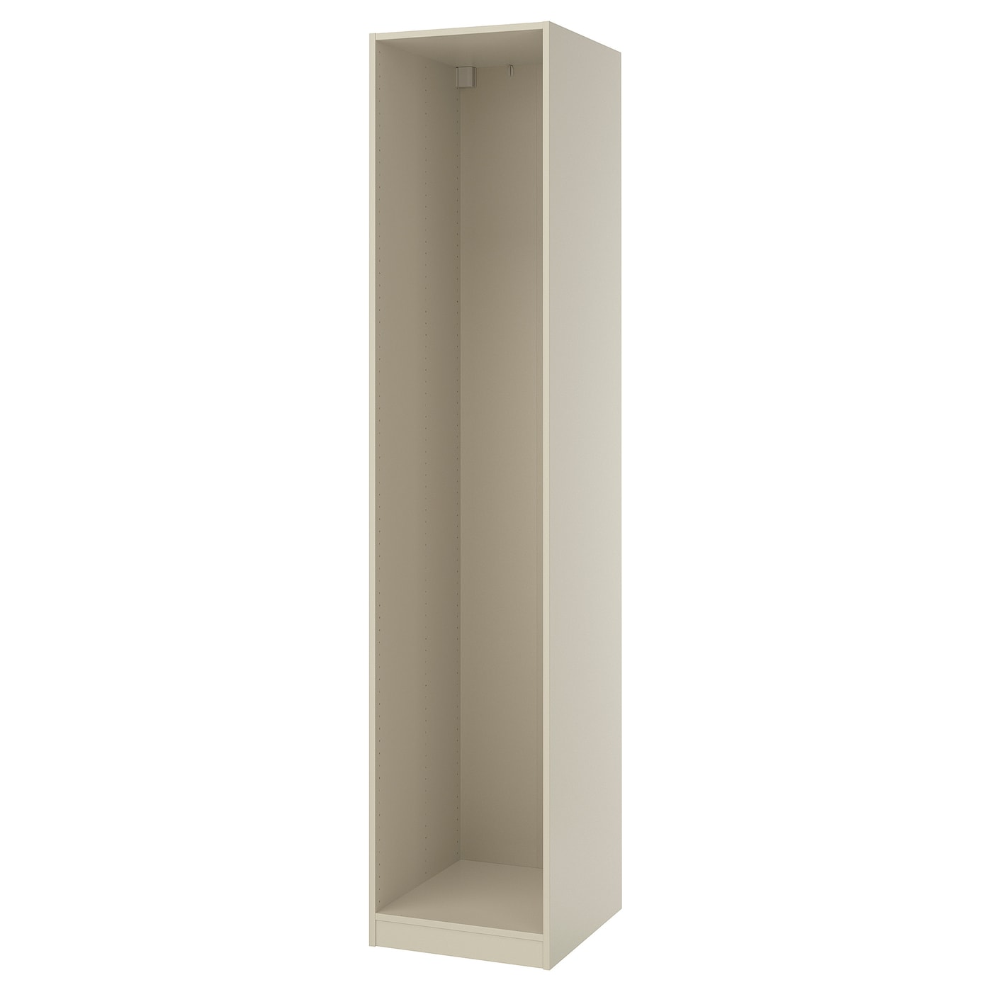 IKEA PAX obudowa szafy, szarobeżowy, 50x58x236 cm
