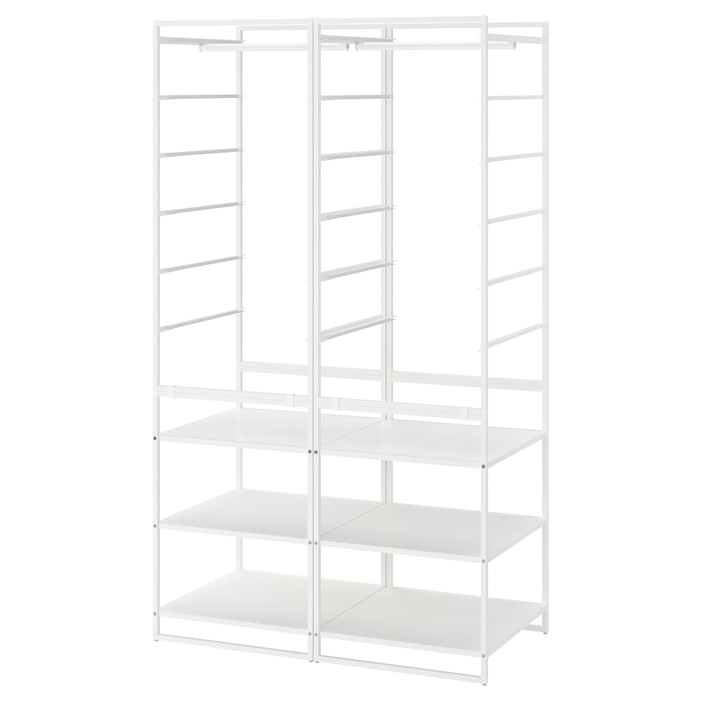 IKEA JONAXEL kombinacja szafy, biały, 99x51x173 cm