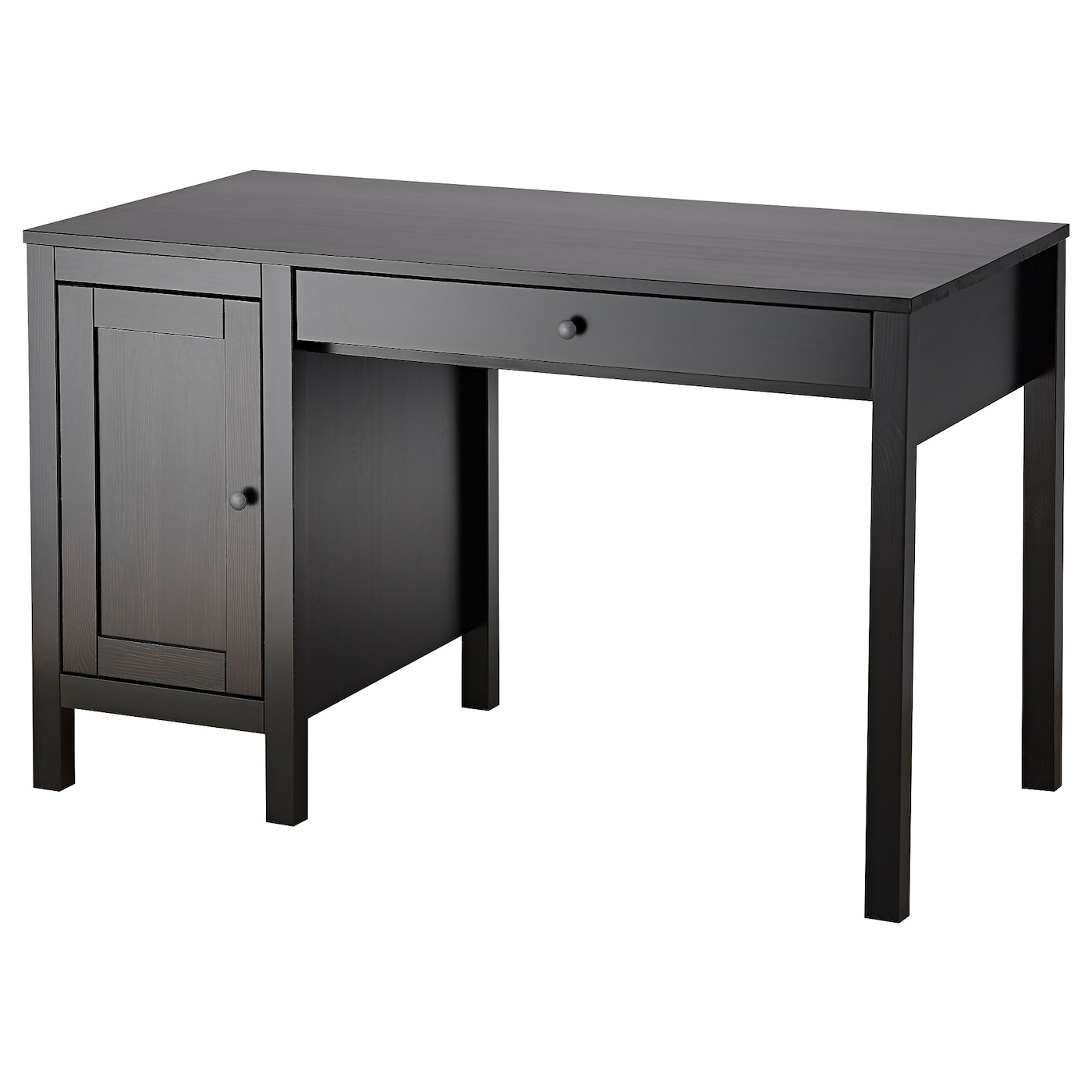 IKEA HEMNES biurko, czarnybrąz, 120x55 cm