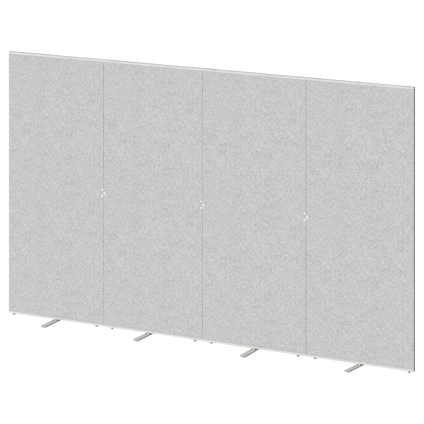 IKEA SIDORNA ścianka działowa, szary, 320x195 cm