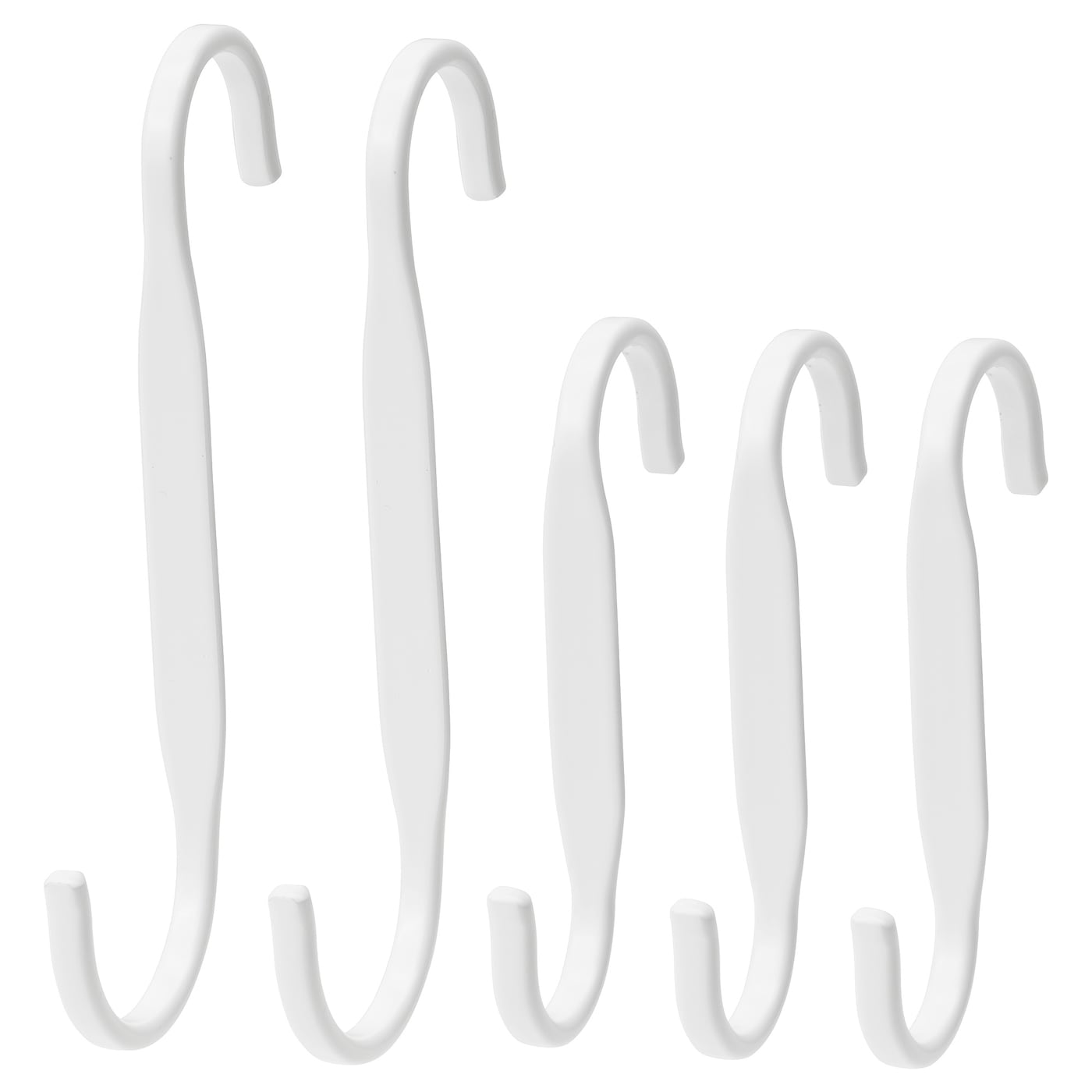 IKEA NEREBY haczyk "s", biały, Wysokość 1: 8 cm
