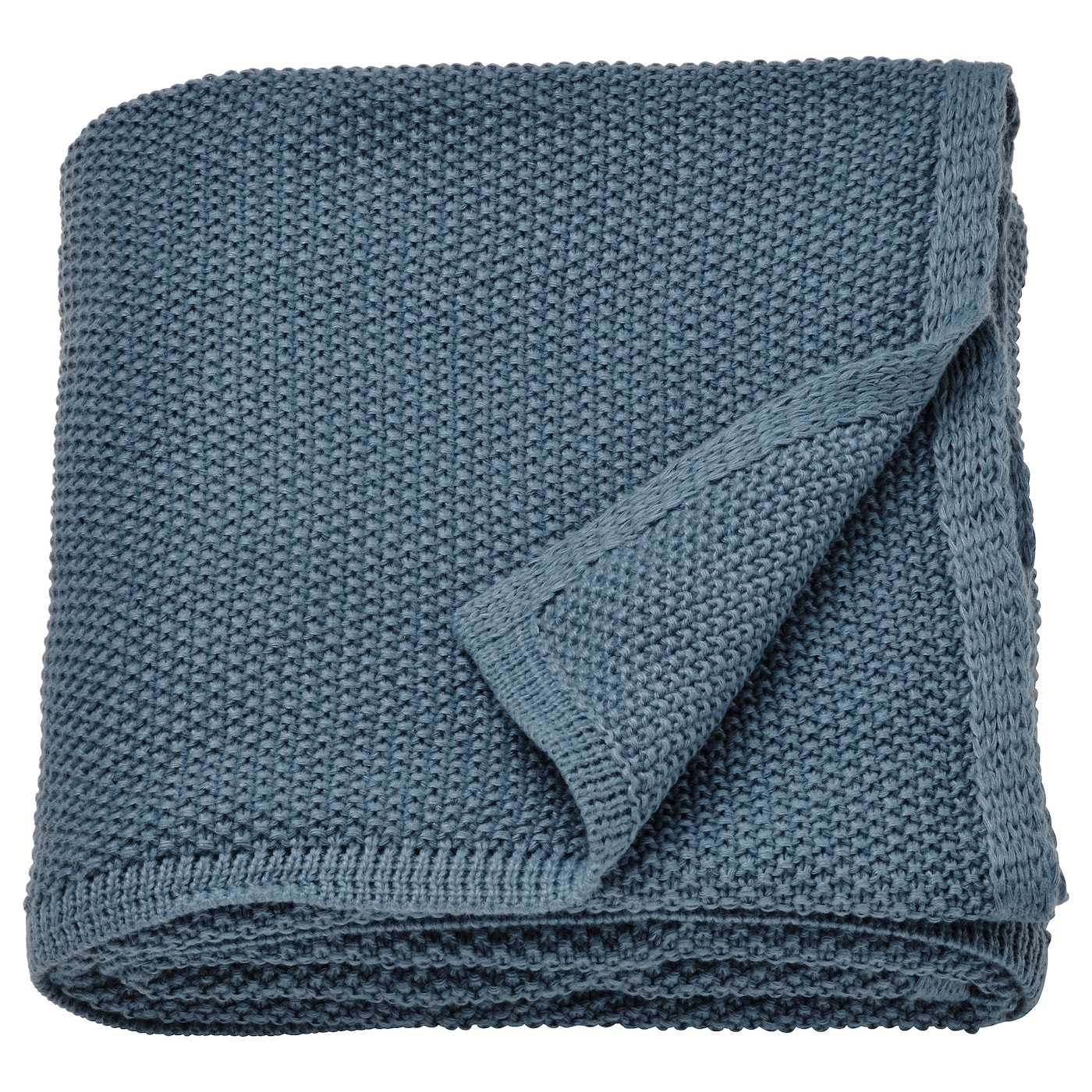 IKEA HUMLEMOTT pled, niebieskoszary, 130x170 cm