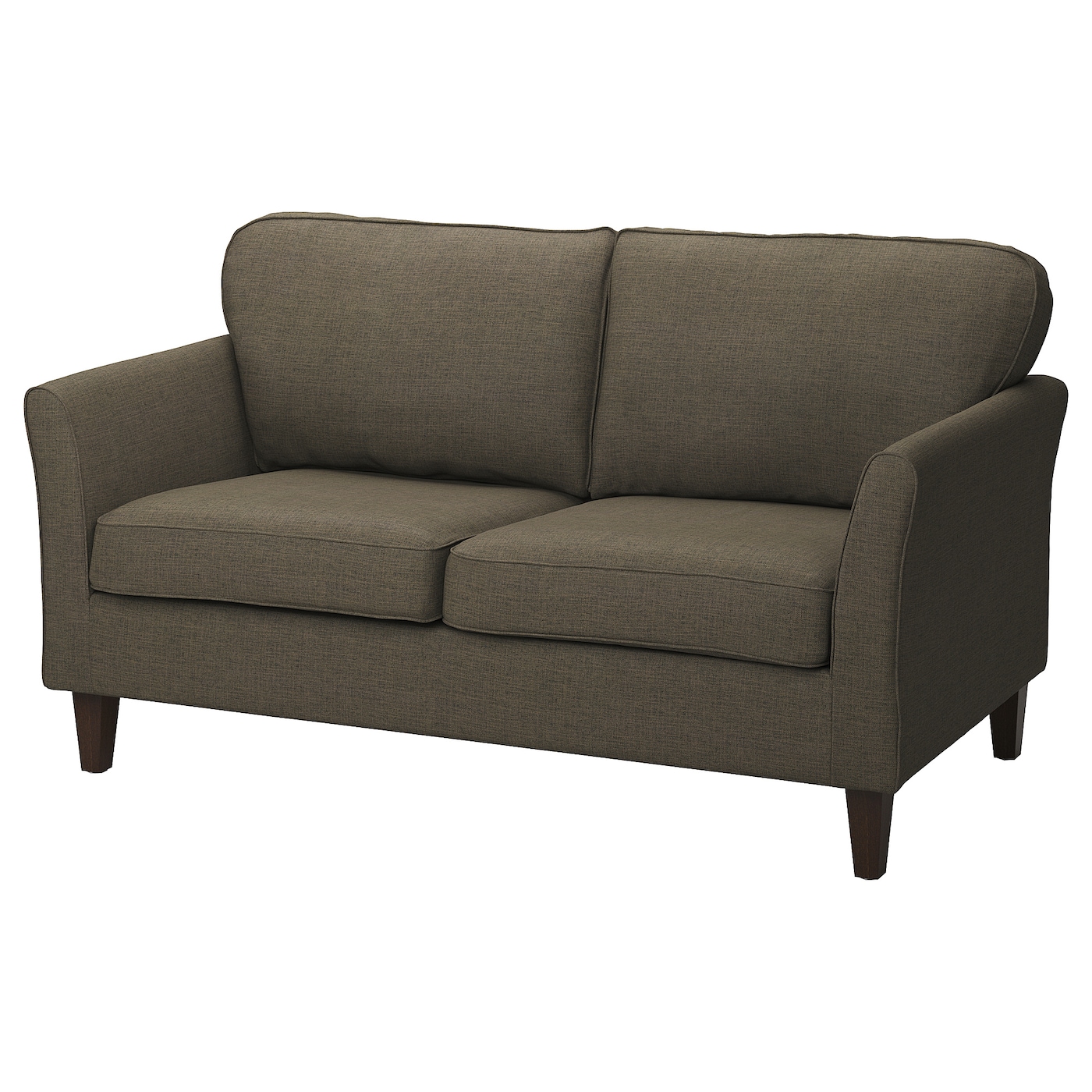 IKEA EKHOLMA sofa 2-osobowa, Kilanda szarobrązowy, Głębokość: 85 cm