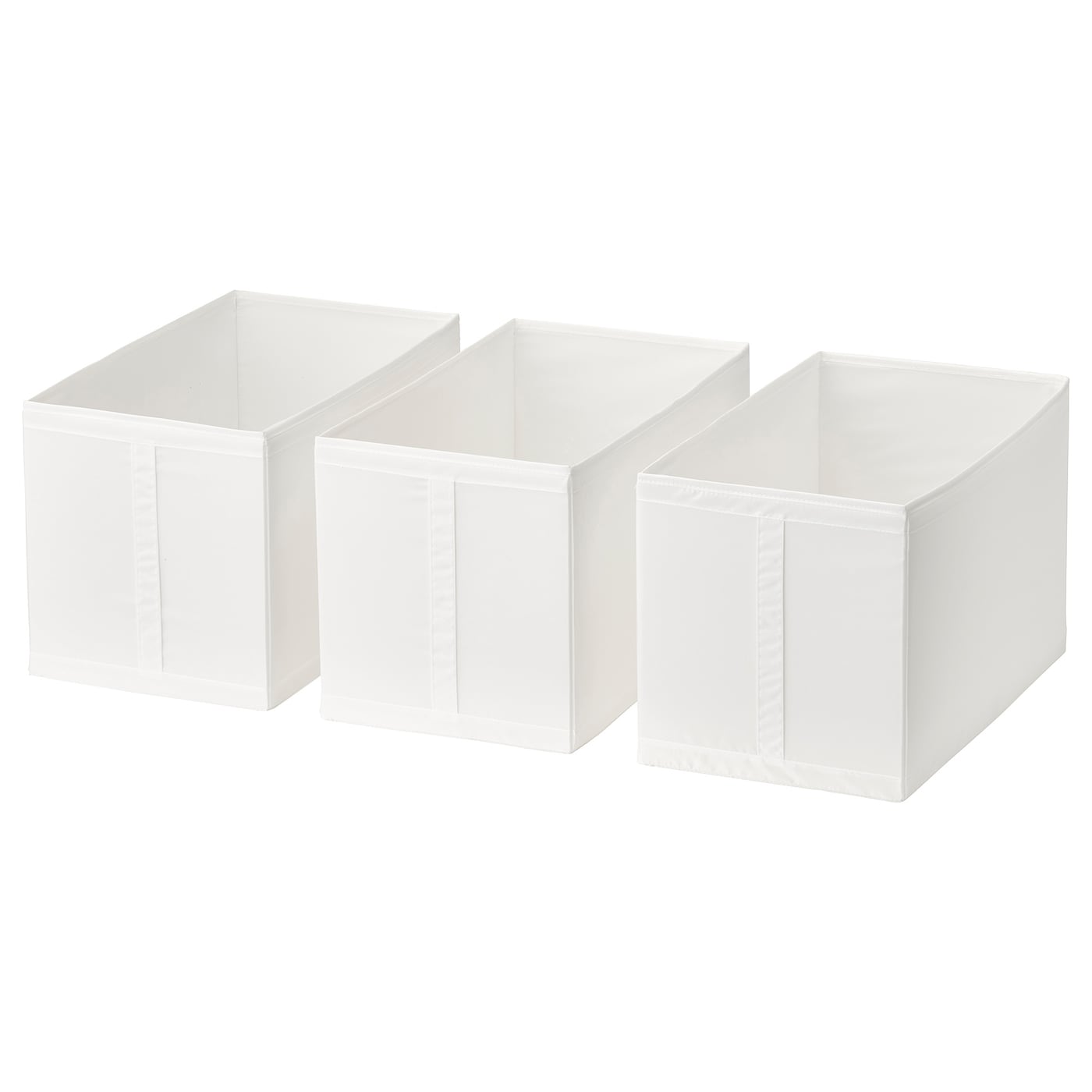 IKEA SKUBB pudełko, biały, 31x55x33 cm