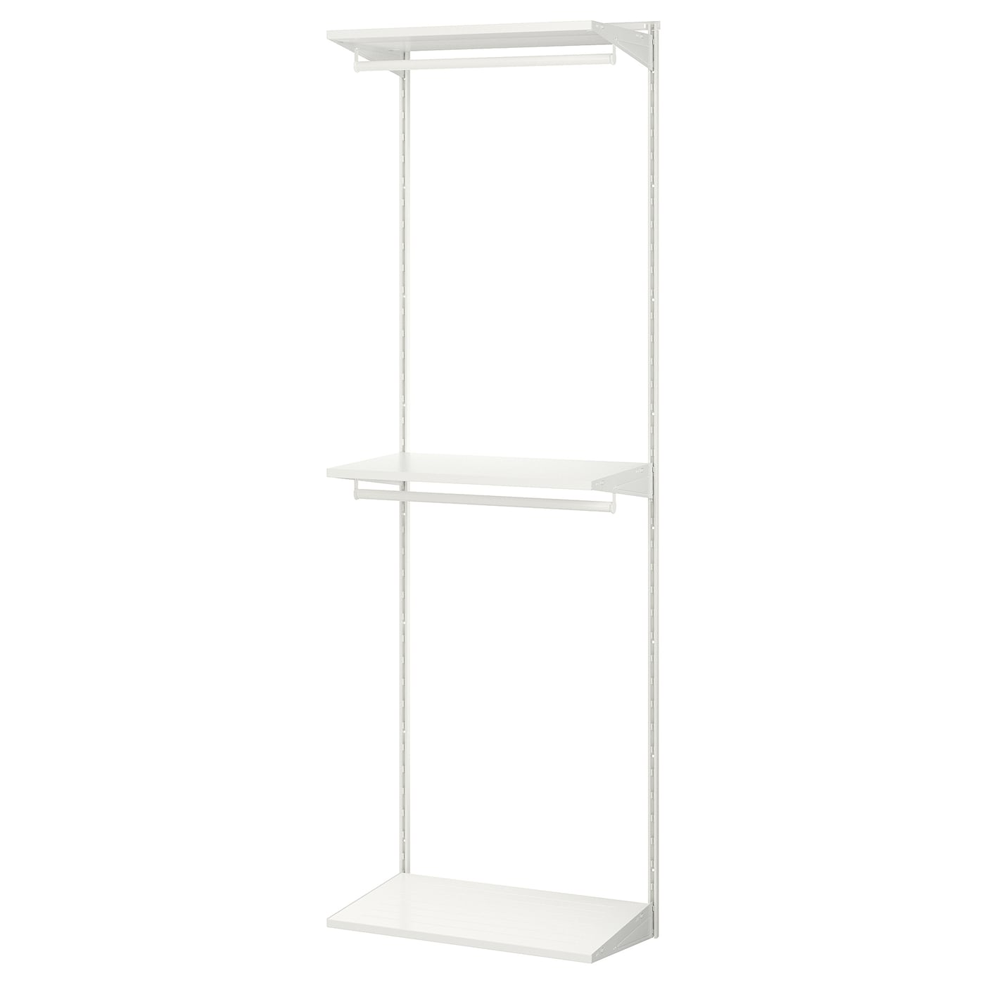 IKEA BOAXEL kombinacja szafy, biały, 62x40x201 cm