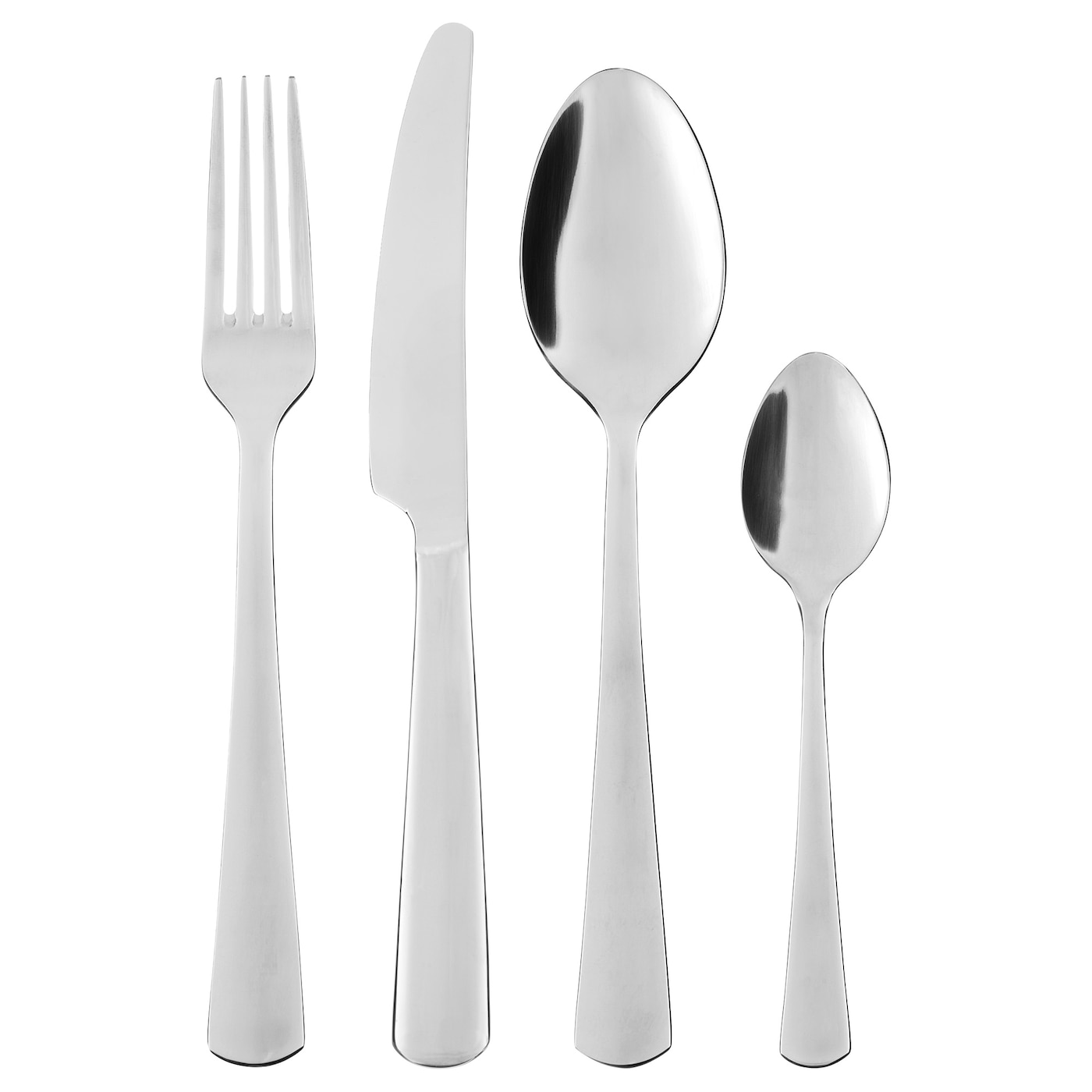 IKEA SEDLIG komplet sztućców, 24 szt, stal nierdz