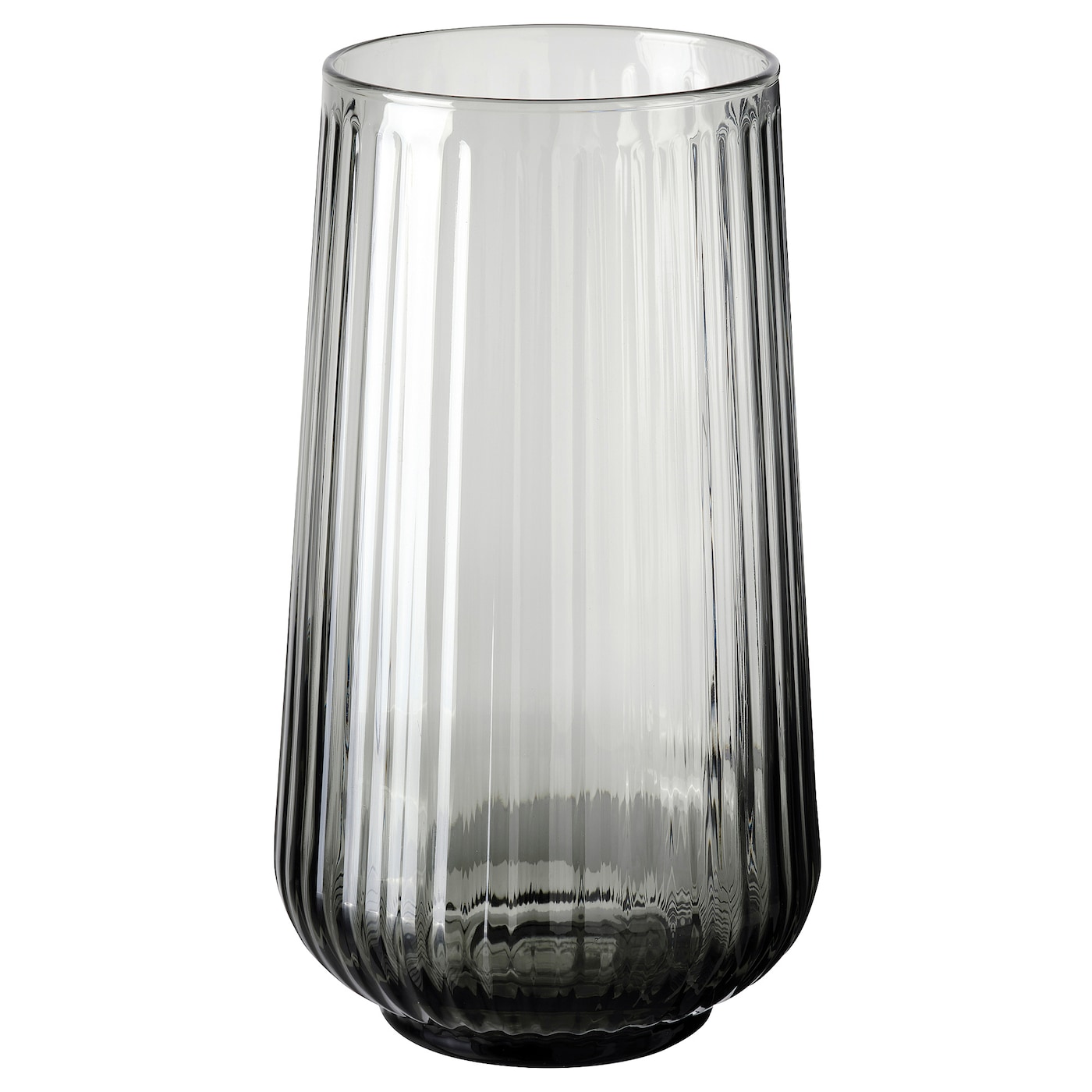 IKEA GRADVIS Wazon, szary, 19 cm