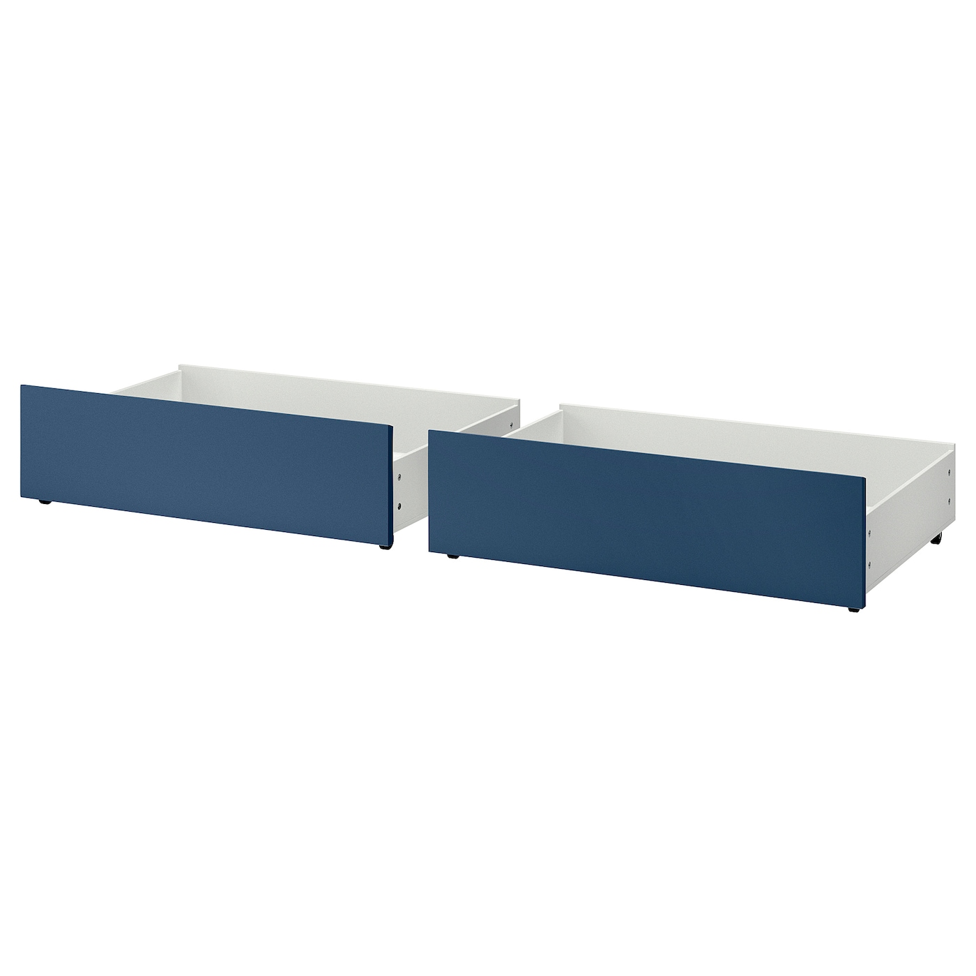 IKEA MALM Pojemnik na pościel, niebieski, 200 cm