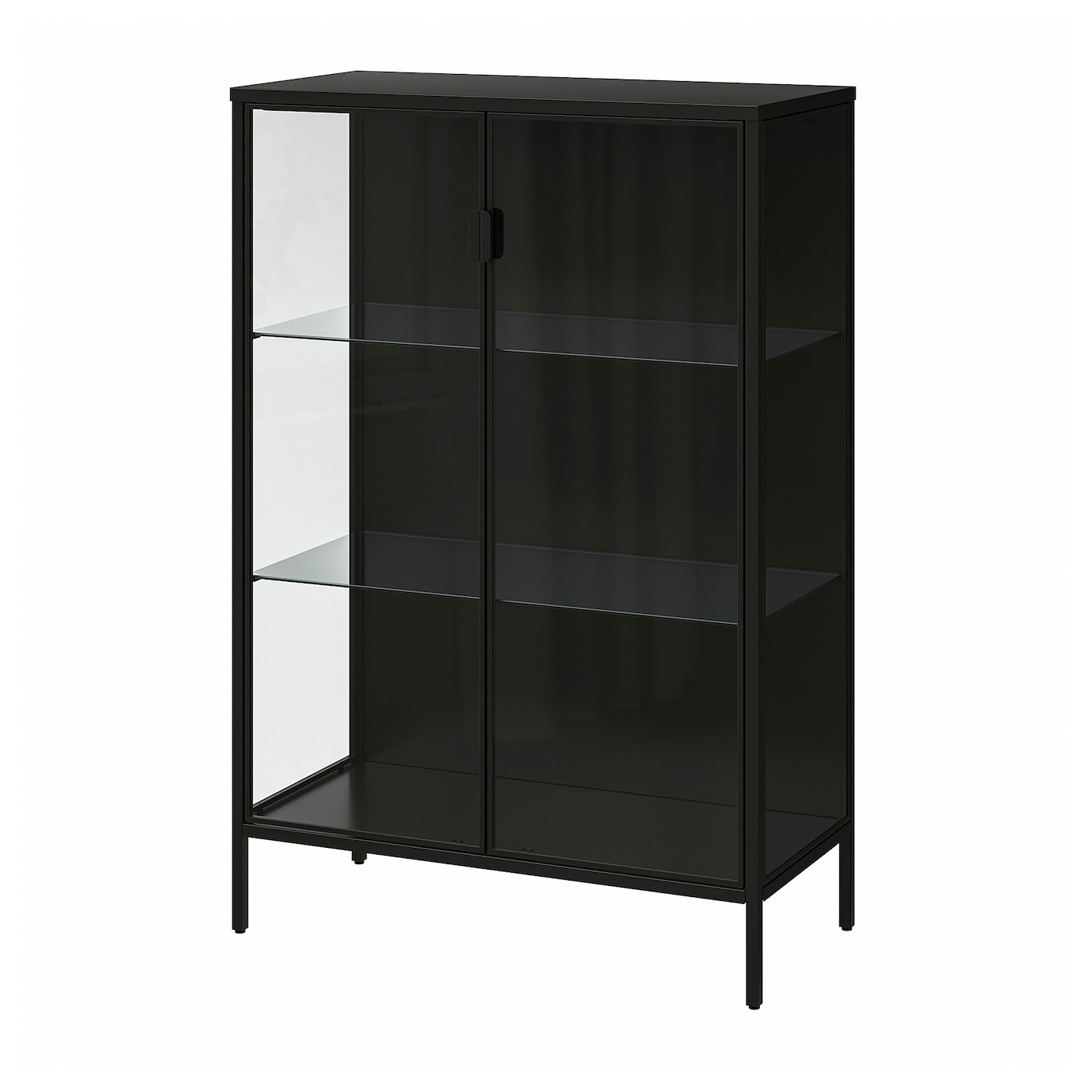 IKEA RUDSTA witryna, antracyt, 80x37x120 cm