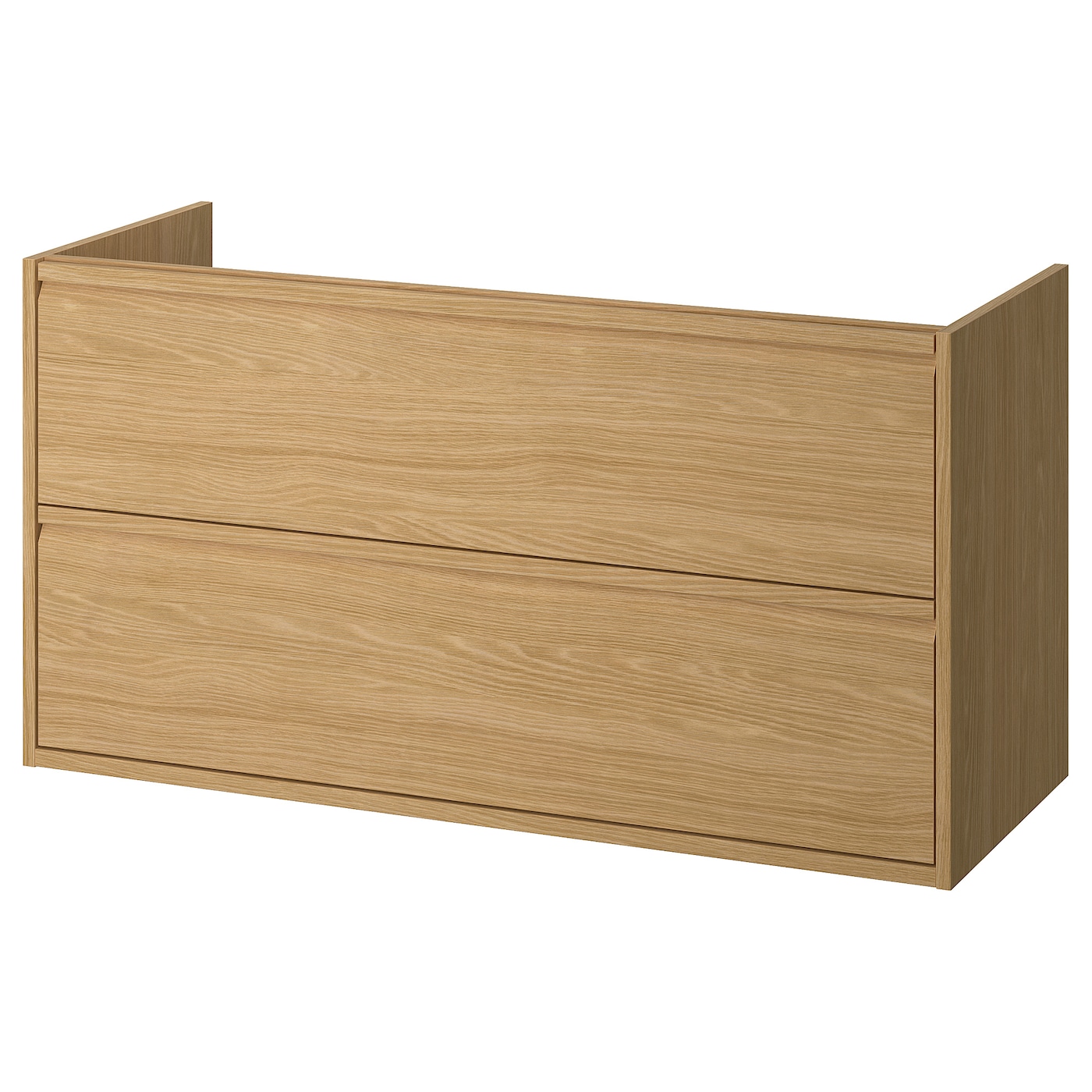 IKEA ÄNGSJÖN szafka umywalkowa z szufladami, imit. dębu, 120x48x63 cm