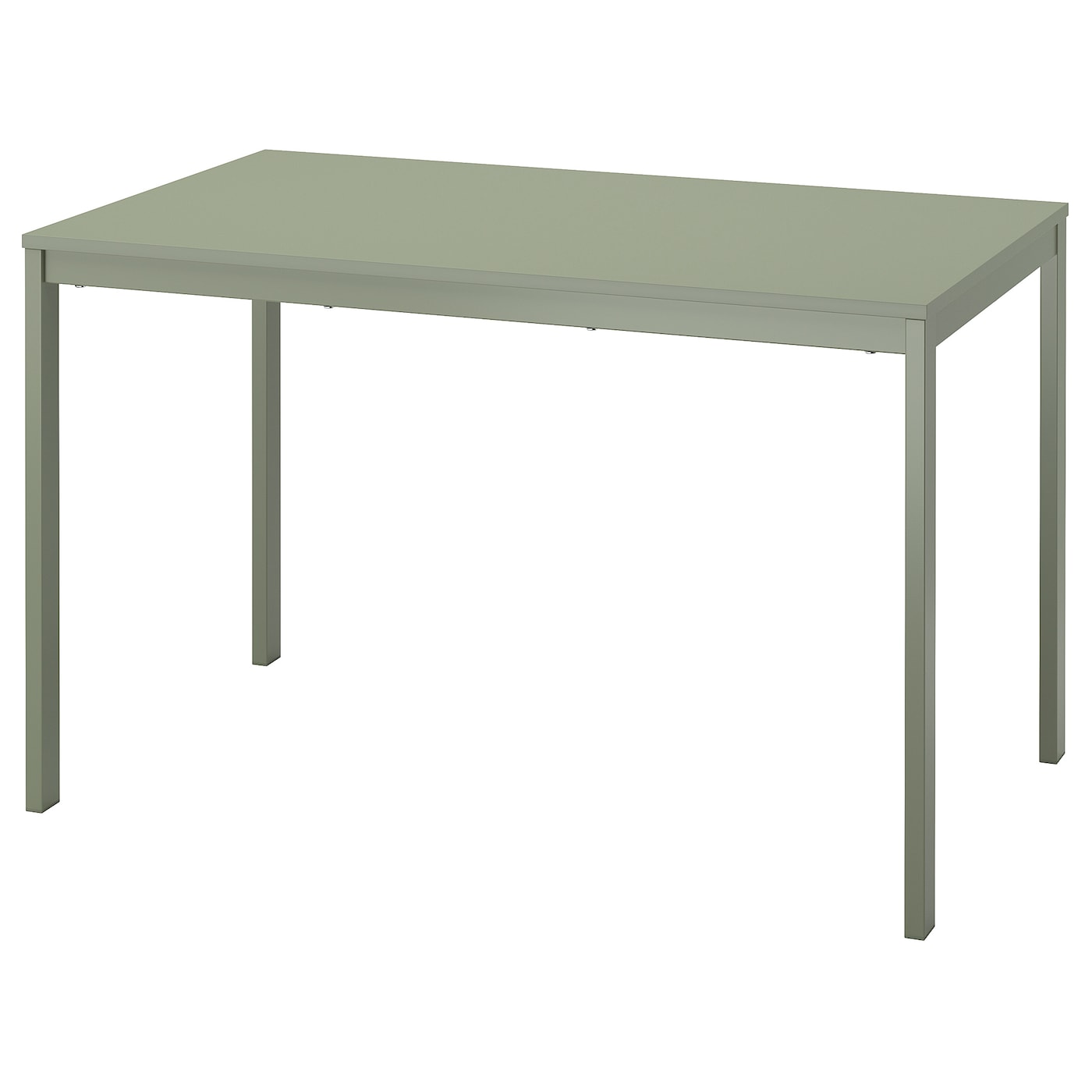 IKEA VIHALS stół rozkładany, zielony, 120/180x74 cm